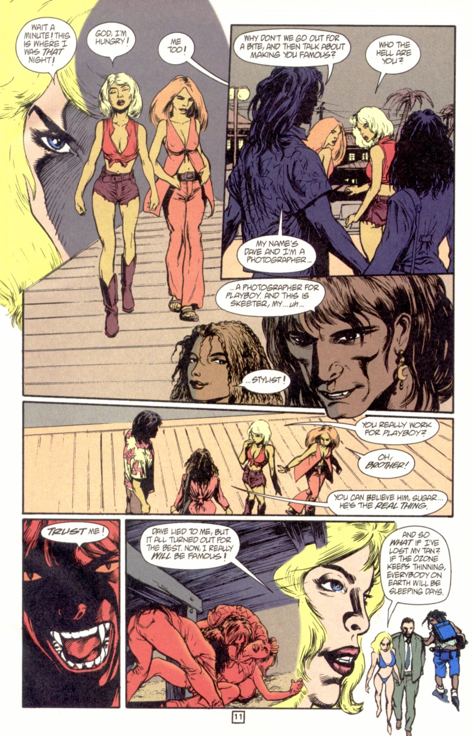 Read online Vamps: Hollywood & Vein comic -  Issue #4 - 11