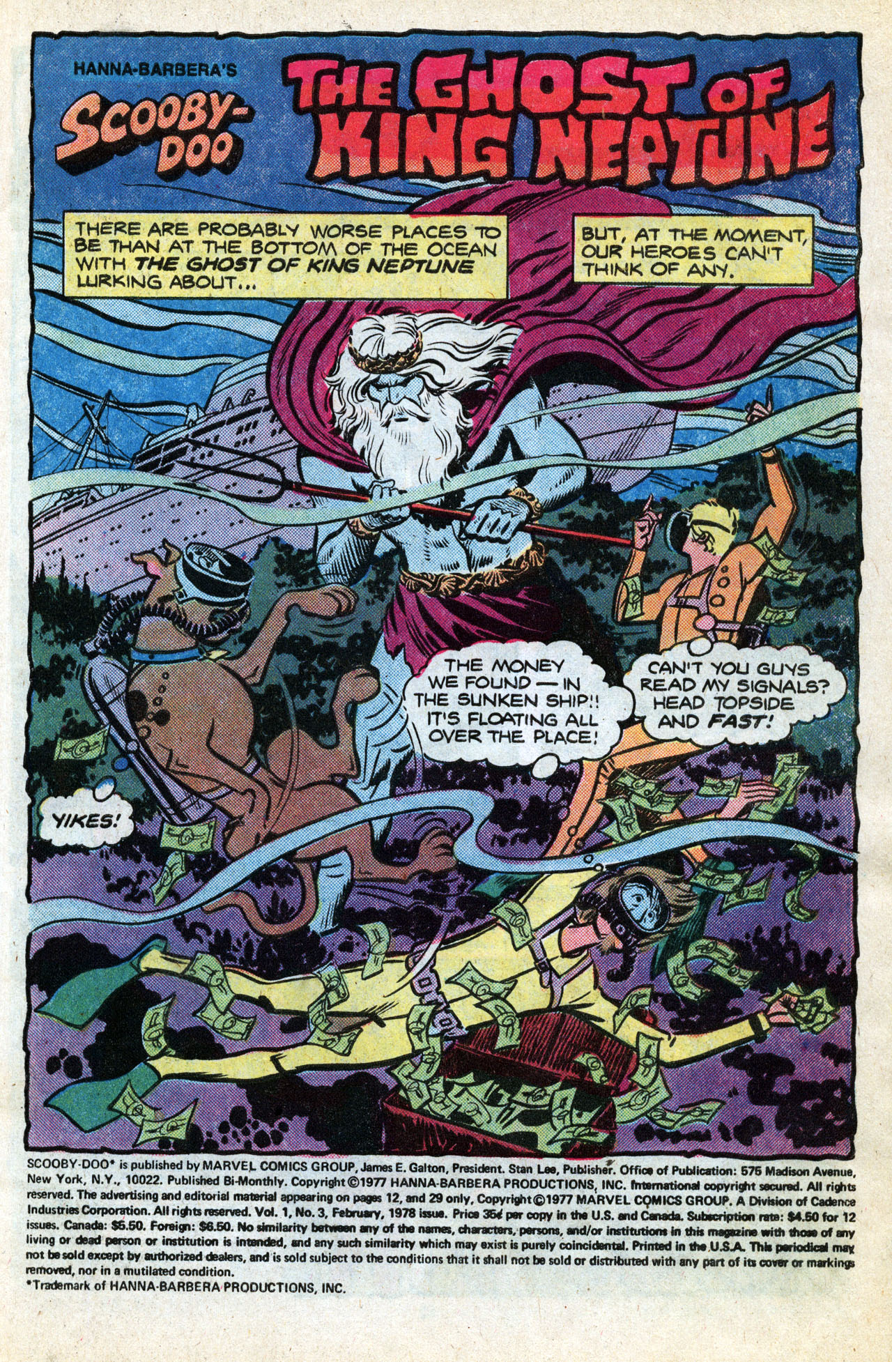 Read online Scooby-Doo (1977) comic -  Issue #3 - 3