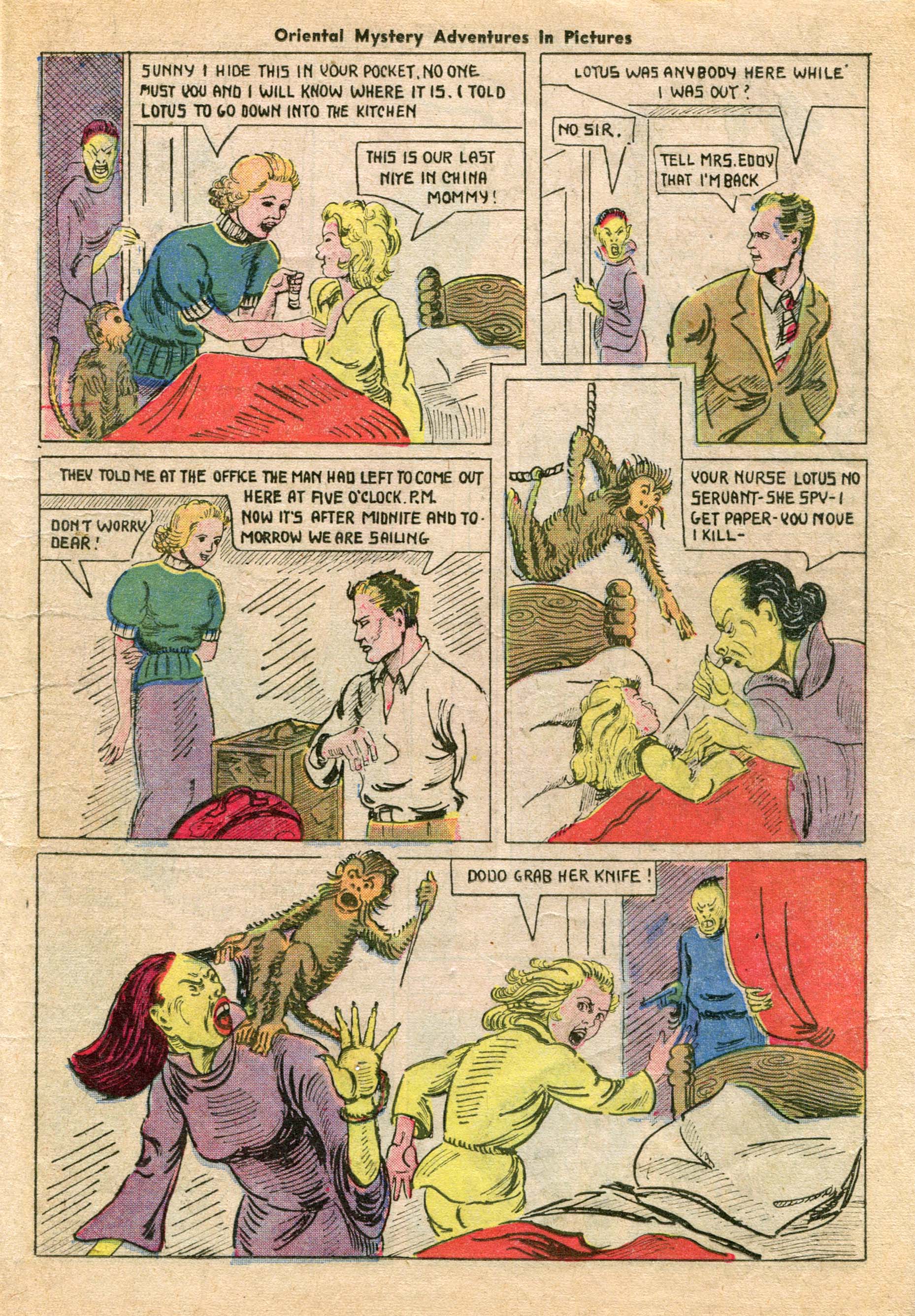 Read online Amazing Mystery Funnies comic -  Issue #1 - 42