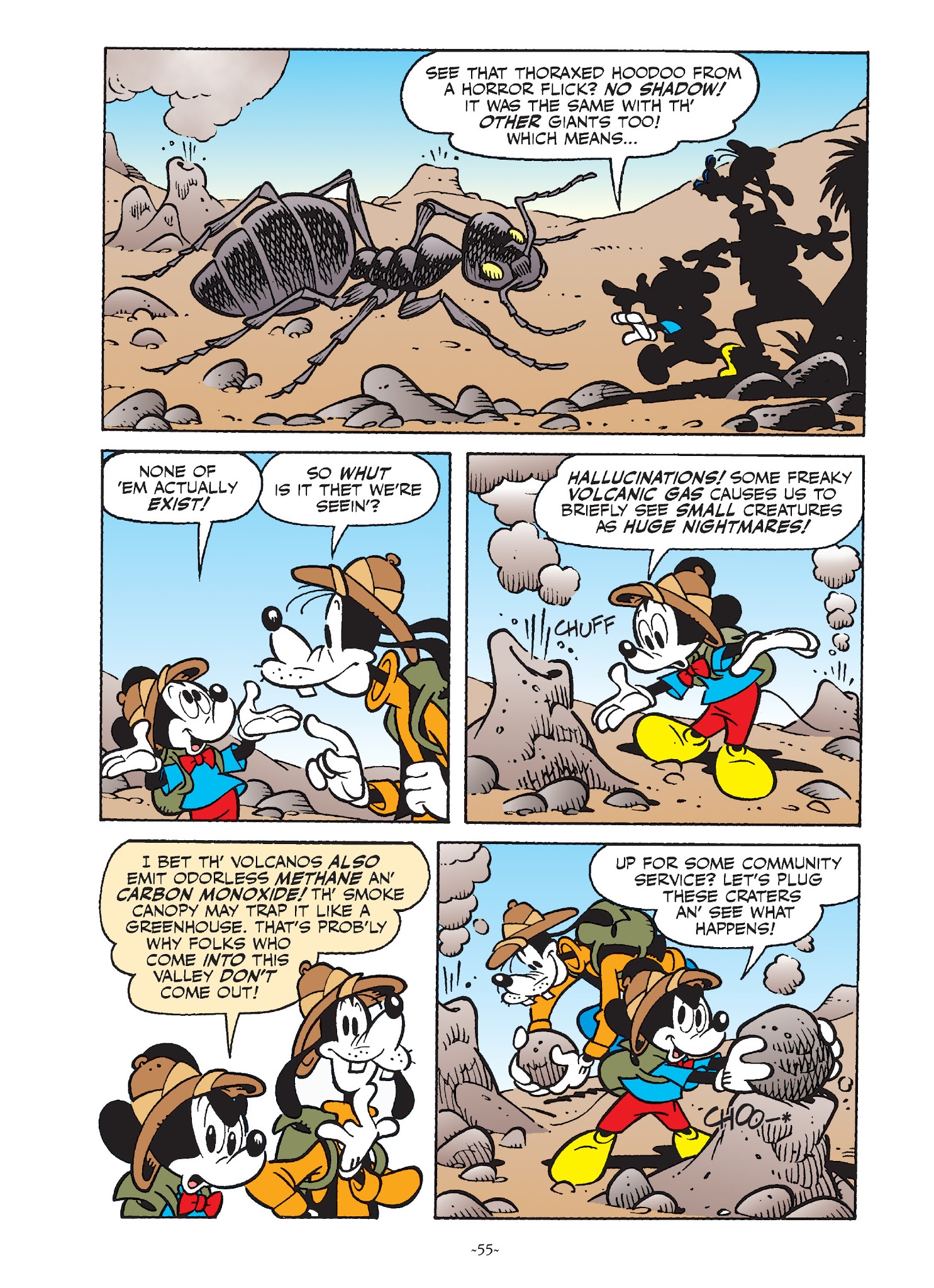 Read online Mickey and Donald: The Search For the Zodiac Stone comic -  Issue # TPB - 54