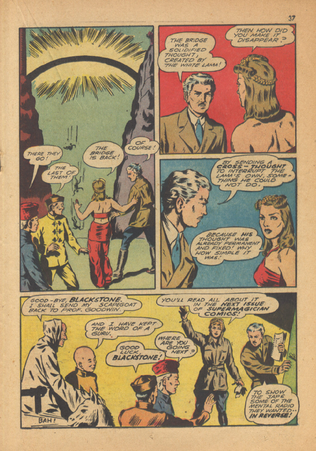 Read online Super-Magician Comics comic -  Issue #13 - 37