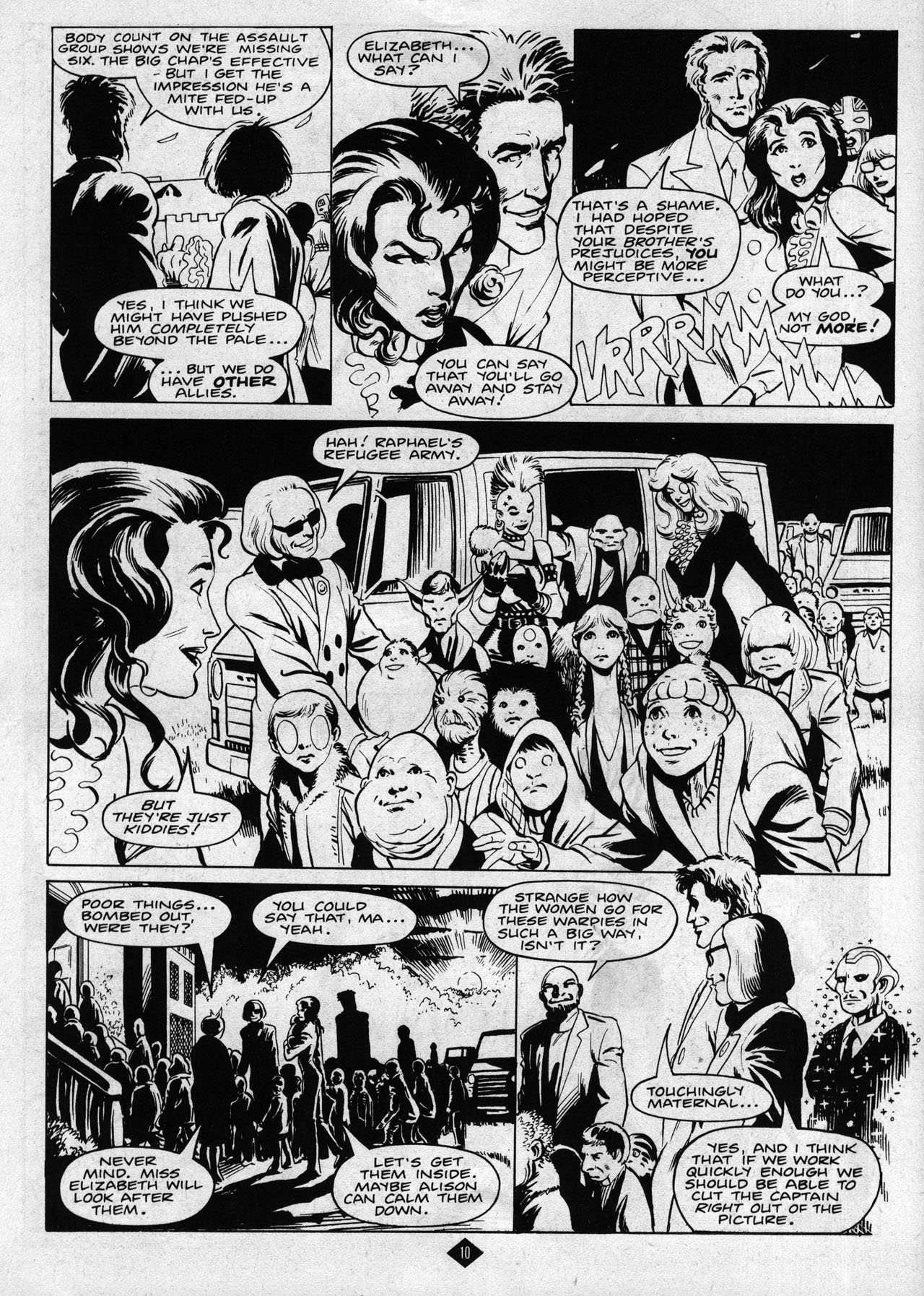 Read online Captain Britain (1985) comic -  Issue #9 - 10