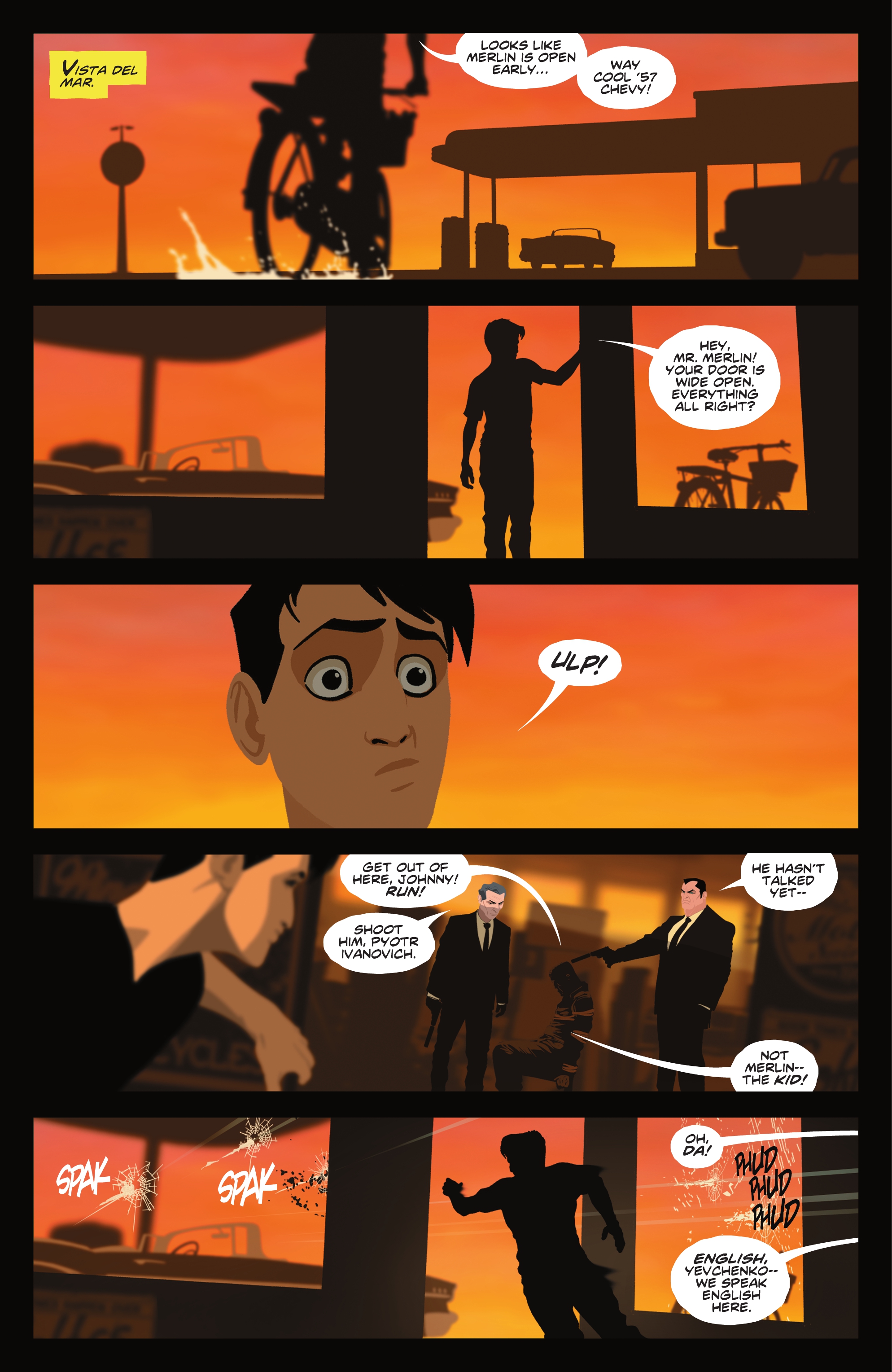 Read online Spy Hunter & Paper Boy comic -  Issue #1 - 11