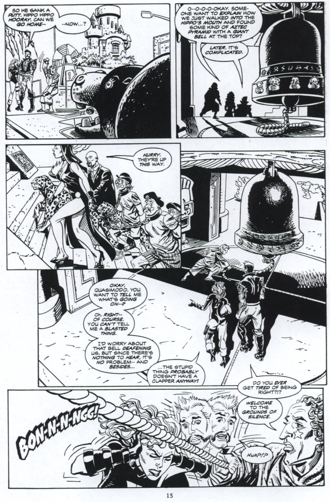 Read online Soulsearchers and Company comic -  Issue #72 - 16