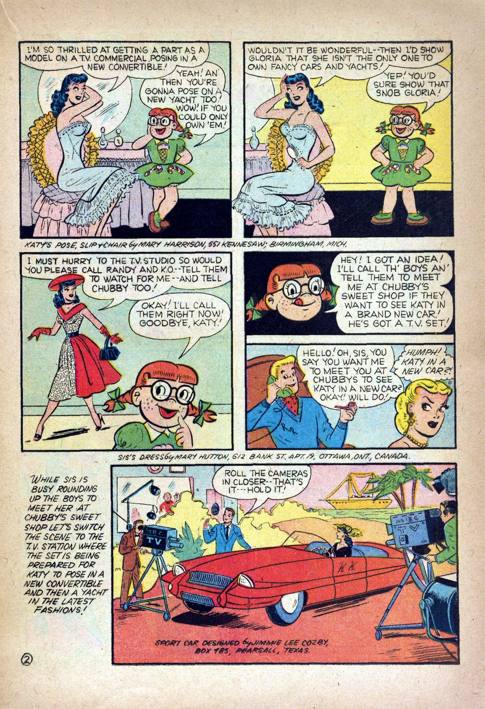 Read online Katy Keene (1949) comic -  Issue #31 - 21