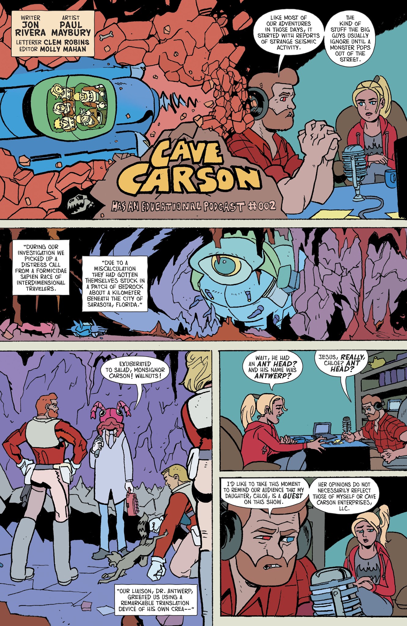 Read online Cave Carson Has An Intersteller Eye comic -  Issue #2 - 25