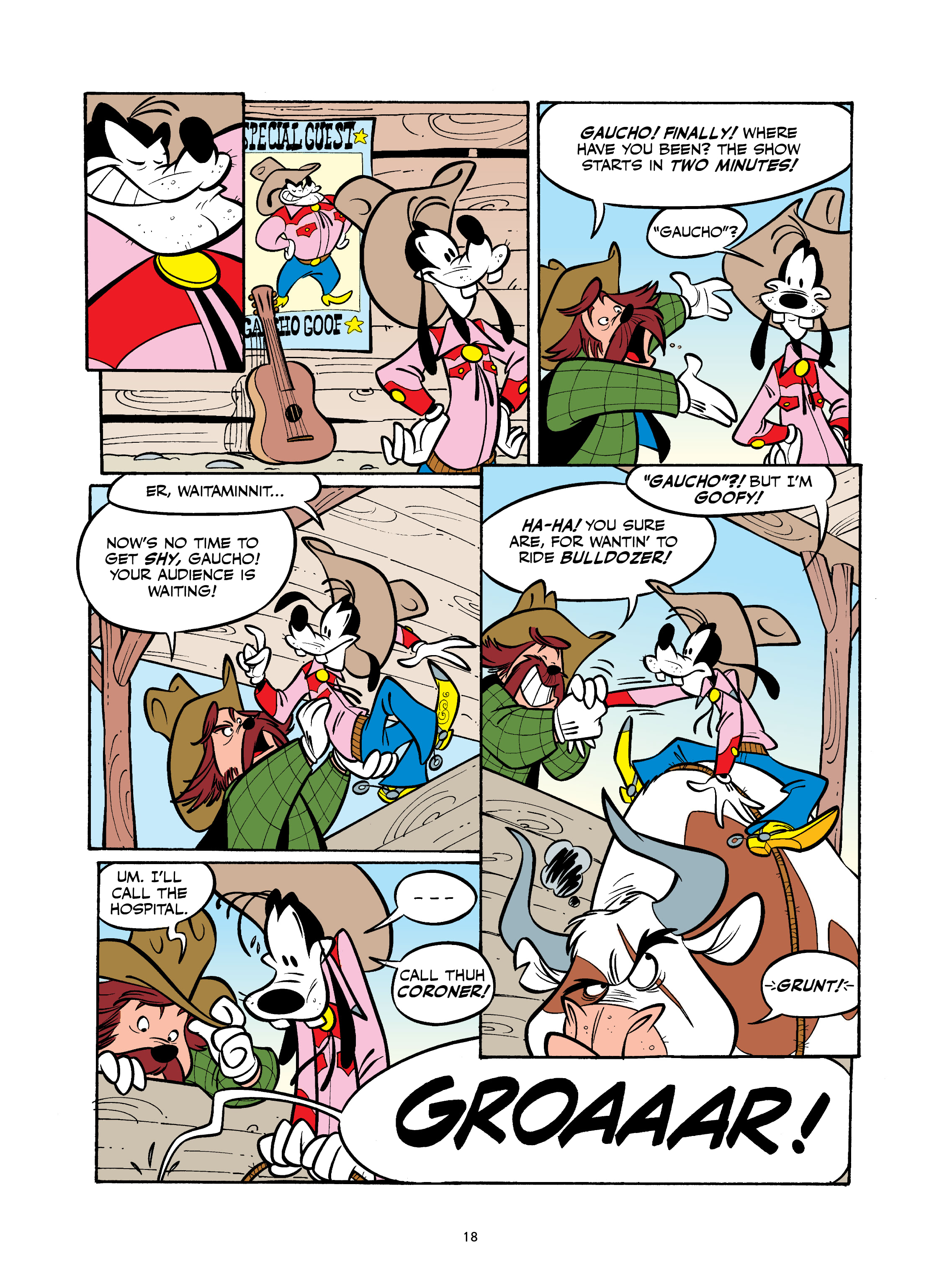 Read online Walt Disney's Mickey and Donald: "For Whom the Doorbell Tolls" and Other Tales Inspired by Hemingway comic -  Issue # TPB (Part 1) - 19