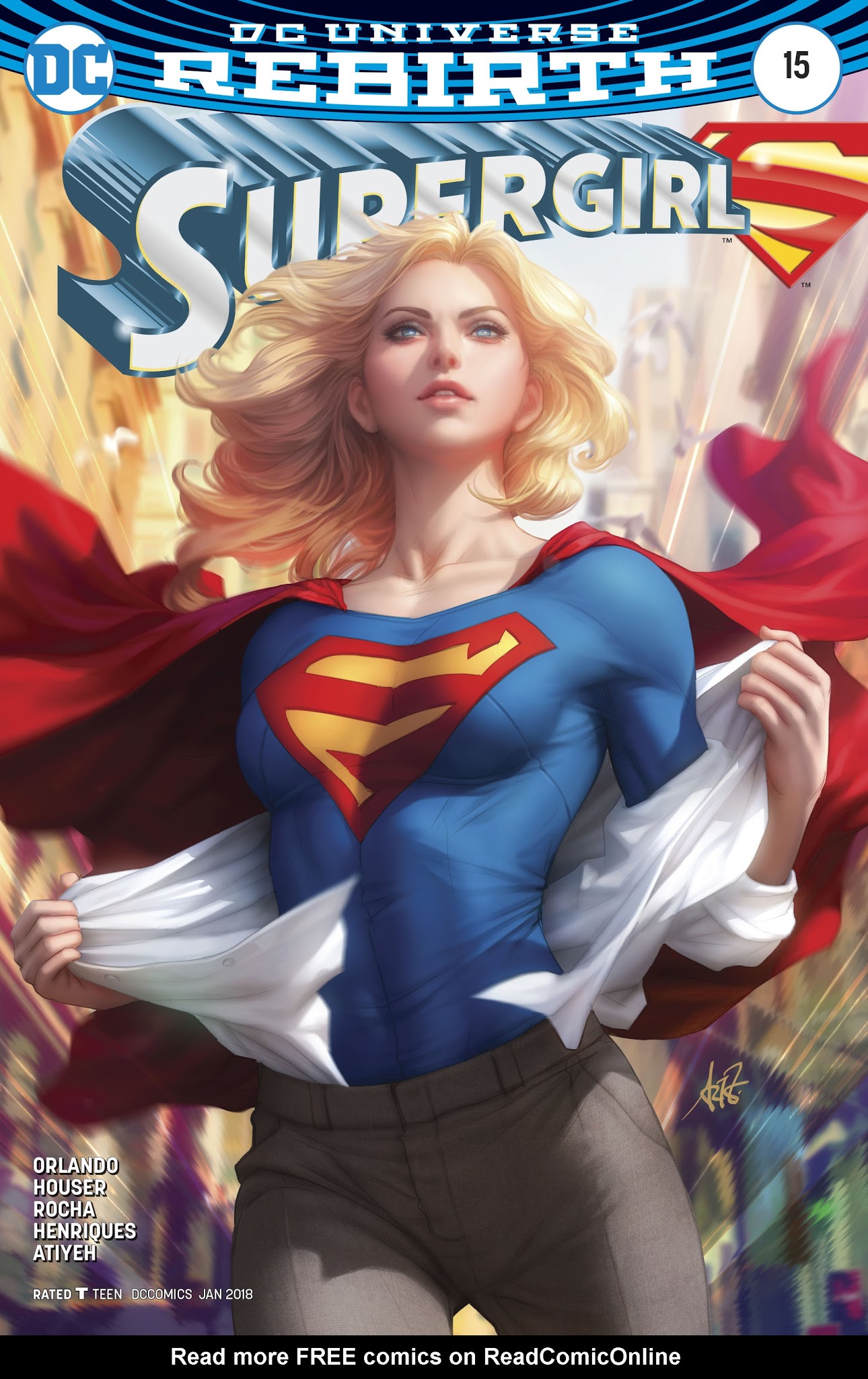 Read online Supergirl (2016) comic -  Issue #15 - 3