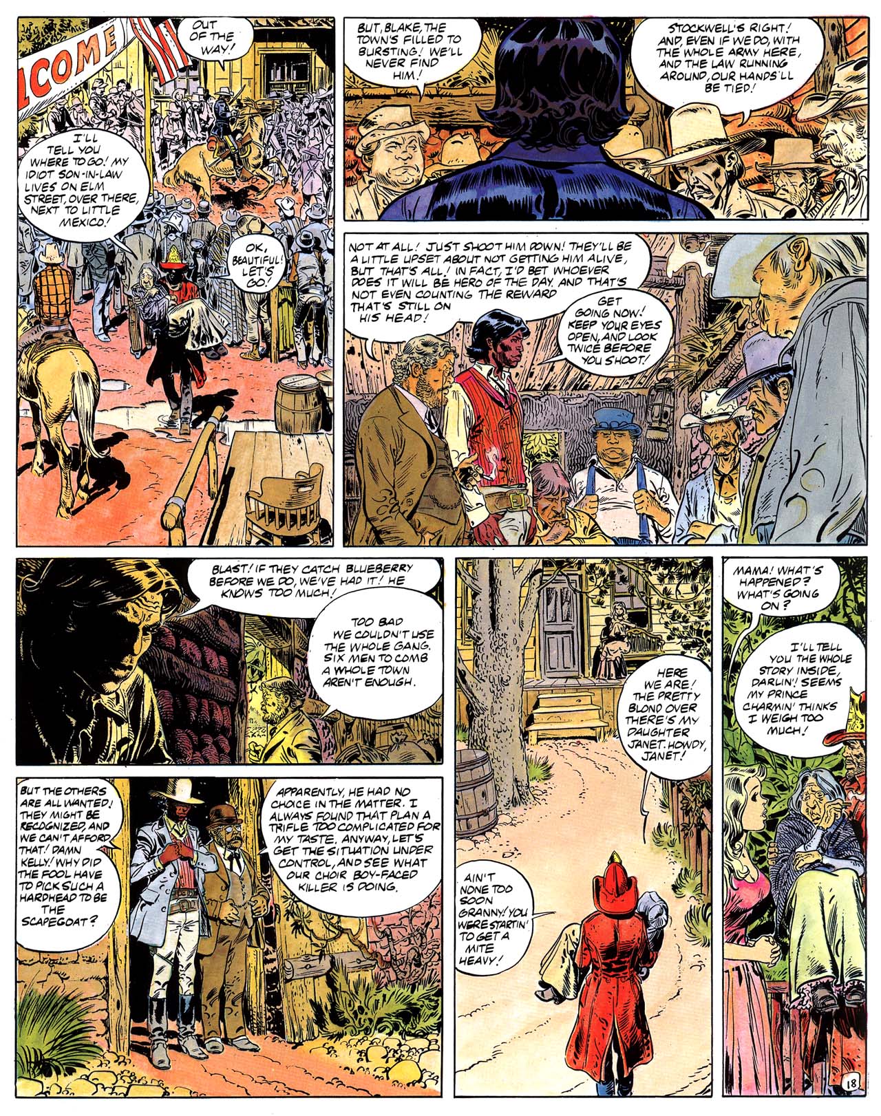 Read online Epic Graphic Novel: Blueberry comic -  Issue #3 - 23