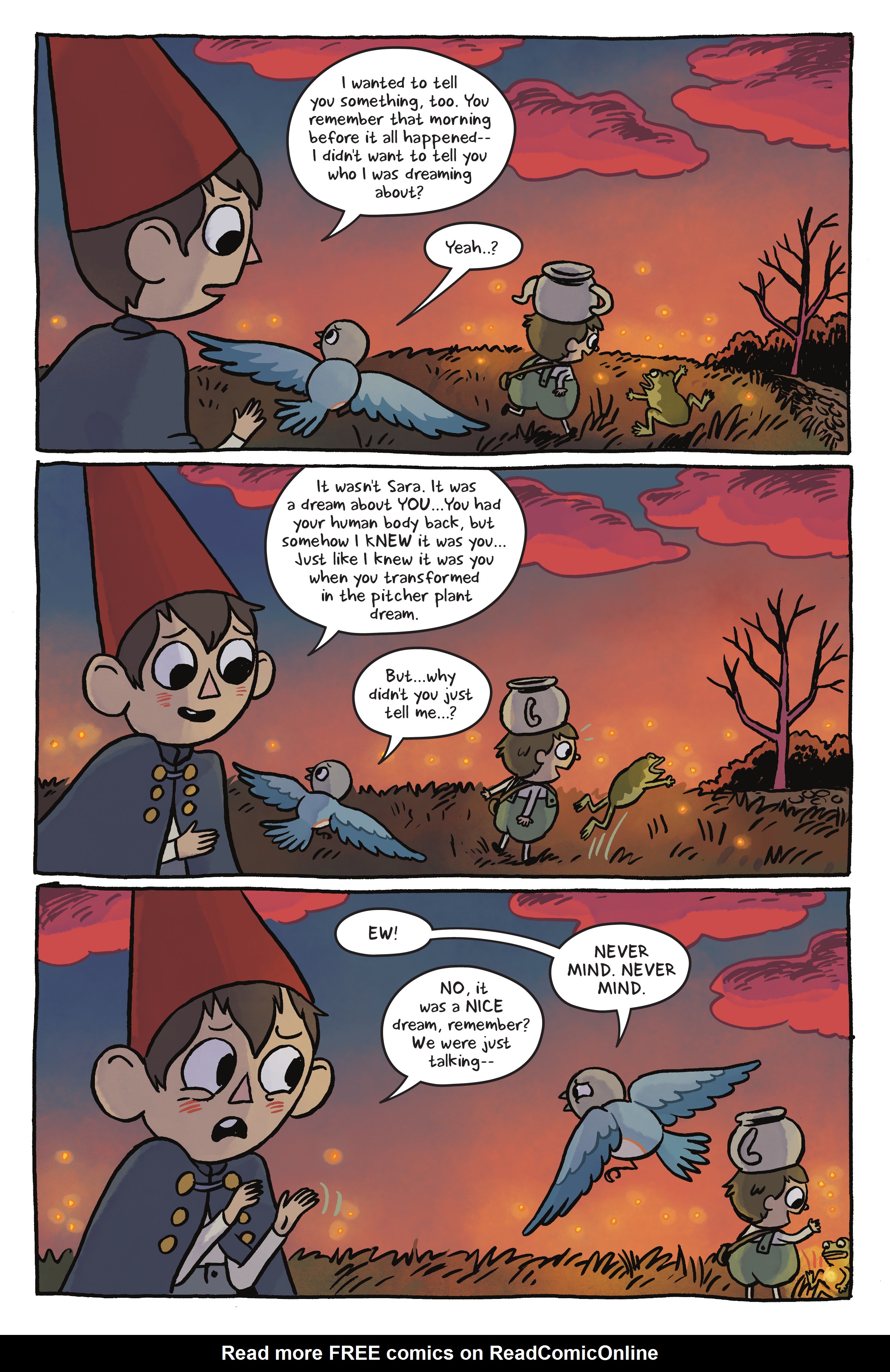 Read online Over the Garden Wall: Distillatoria comic -  Issue # TPB - 125