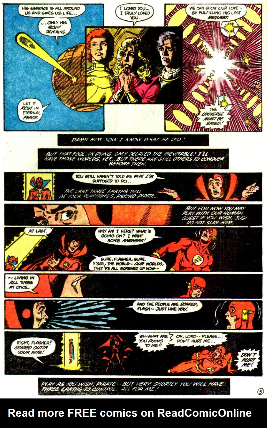 Read online Crisis on Infinite Earths (1985) comic -  Issue #5 - 6