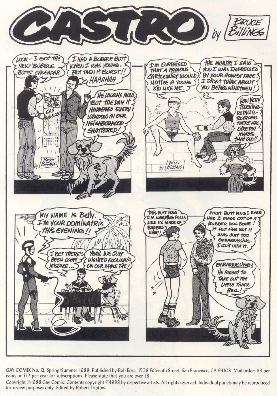 Read online Gay Comix (Gay Comics) comic -  Issue #12 - 3