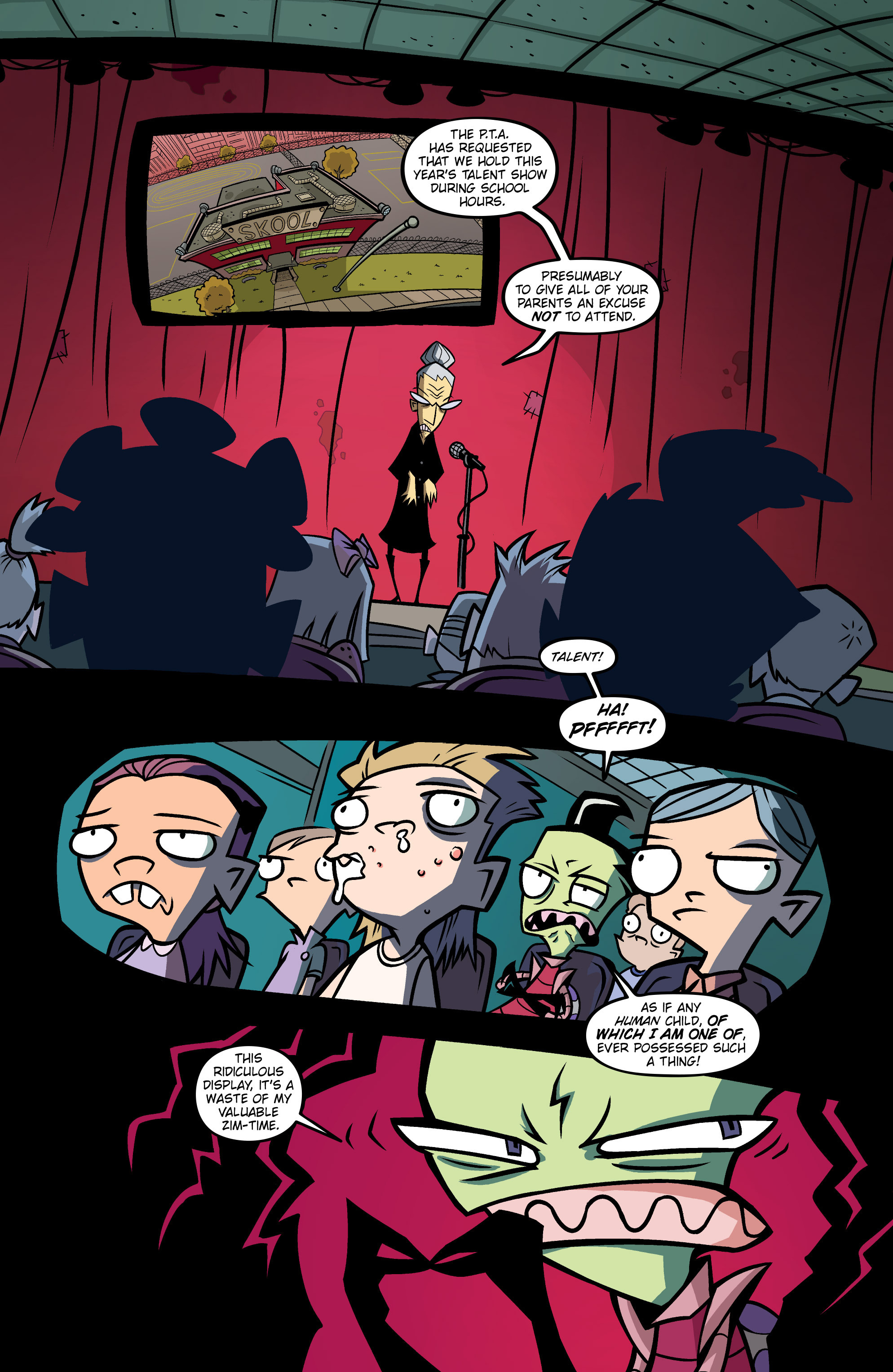 Read online Invader Zim comic -  Issue # _TPB 2 - 112