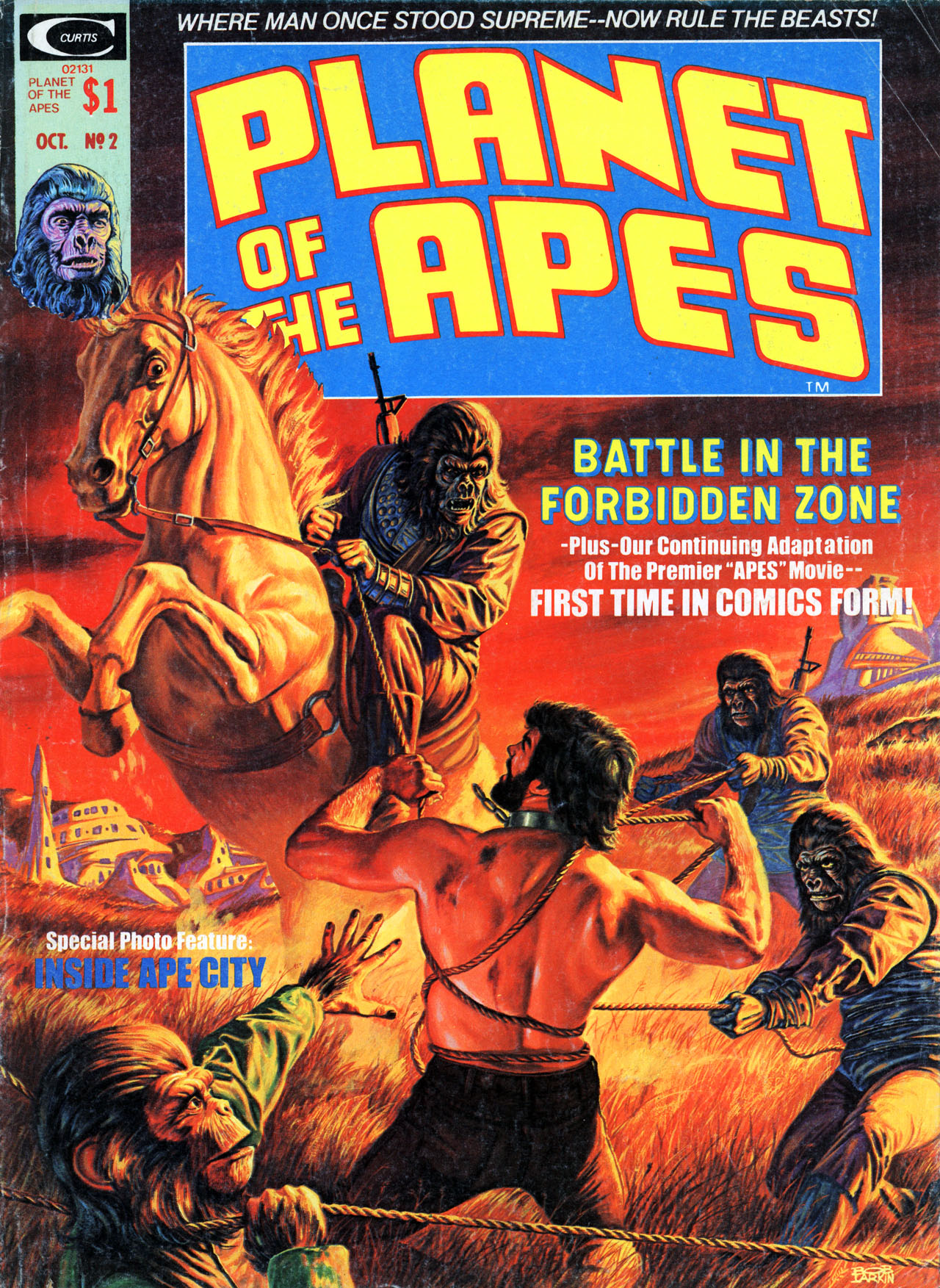 Read online Planet of the Apes comic -  Issue #2 - 1