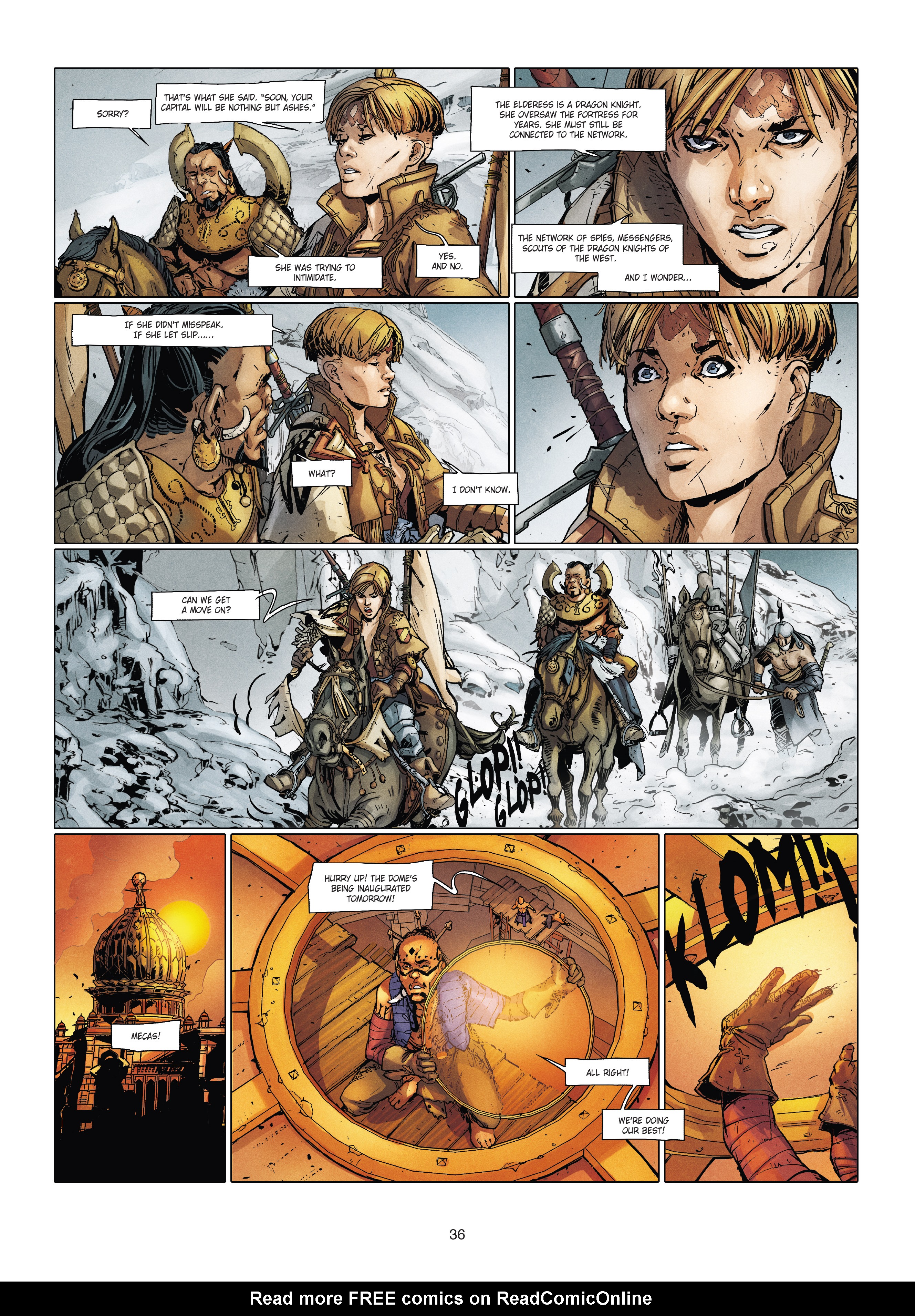 Read online Chronicles of the Dragon Knights comic -  Issue #20 - 36