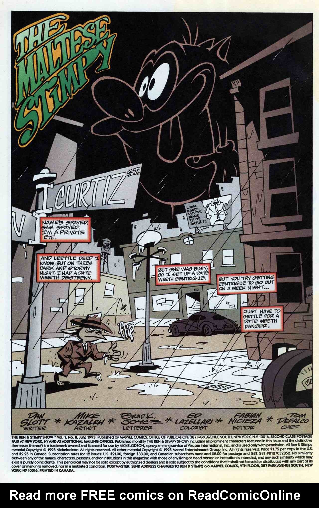 Read online The Ren & Stimpy Show comic -  Issue #8 - 3