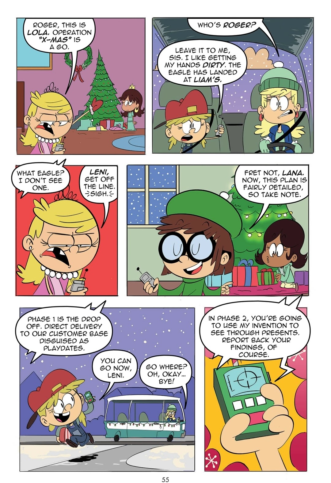 Read online The Loud House Winter Special comic -  Issue # Full - 56