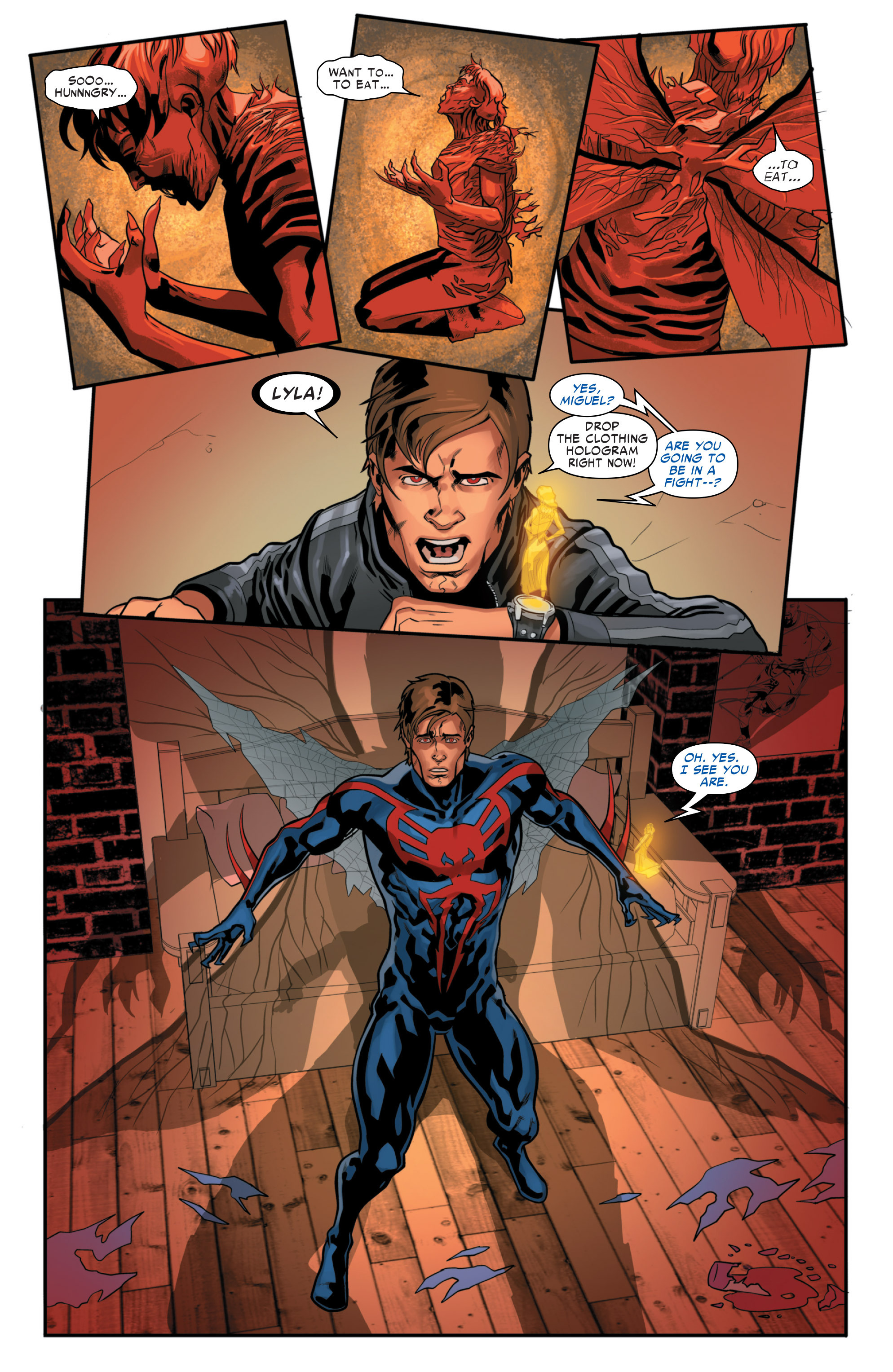 Read online Spider-Man 2099 (2014) comic -  Issue #11 - 21