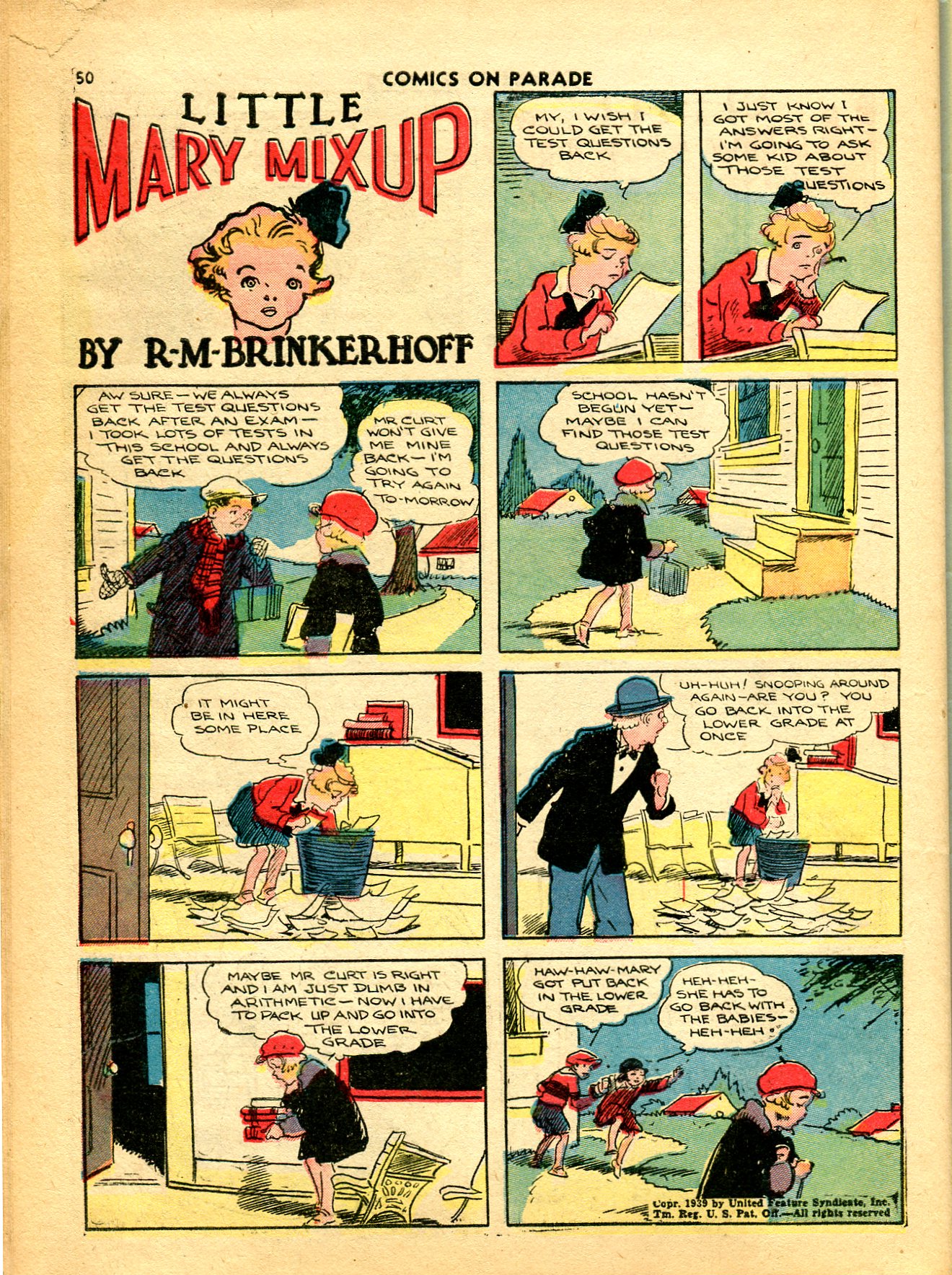 Read online Comics on Parade comic -  Issue #15 - 52
