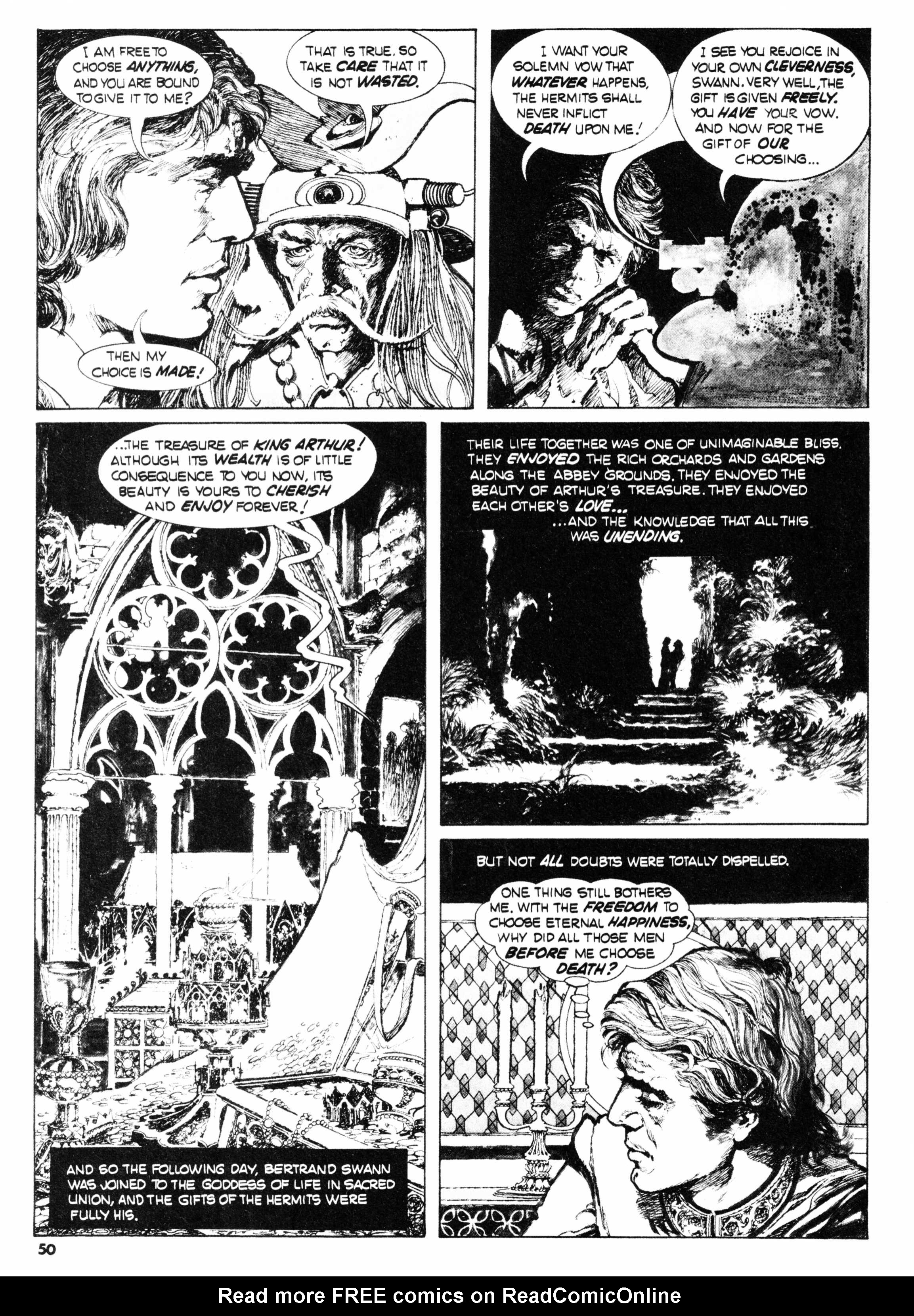 Read online Vampirella (1969) comic -  Issue #63 - 50