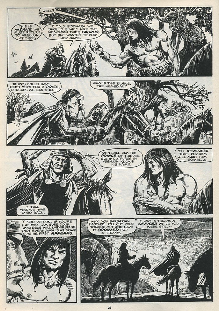 Read online The Savage Sword Of Conan comic -  Issue #174 - 24