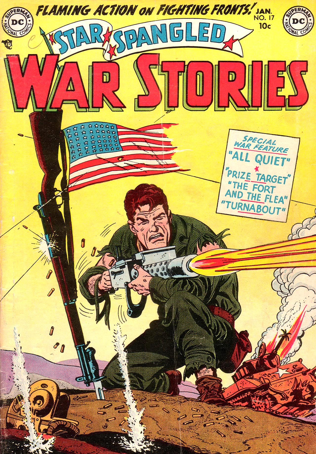 Read online Star Spangled War Stories (1952) comic -  Issue #17 - 1