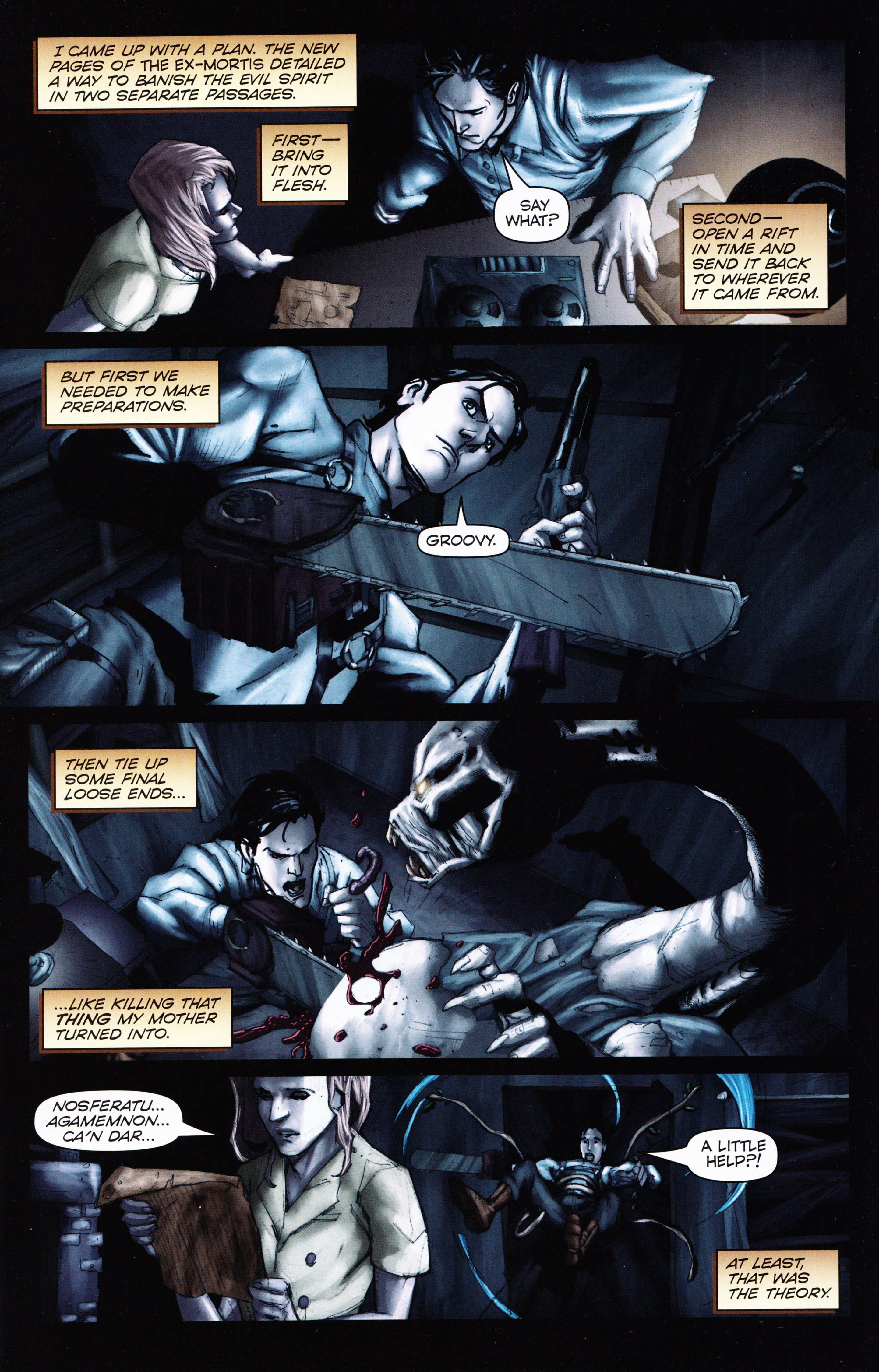 Read online Evil Dead 2: Beyond Dead By Dawn comic -  Issue #1 - 7