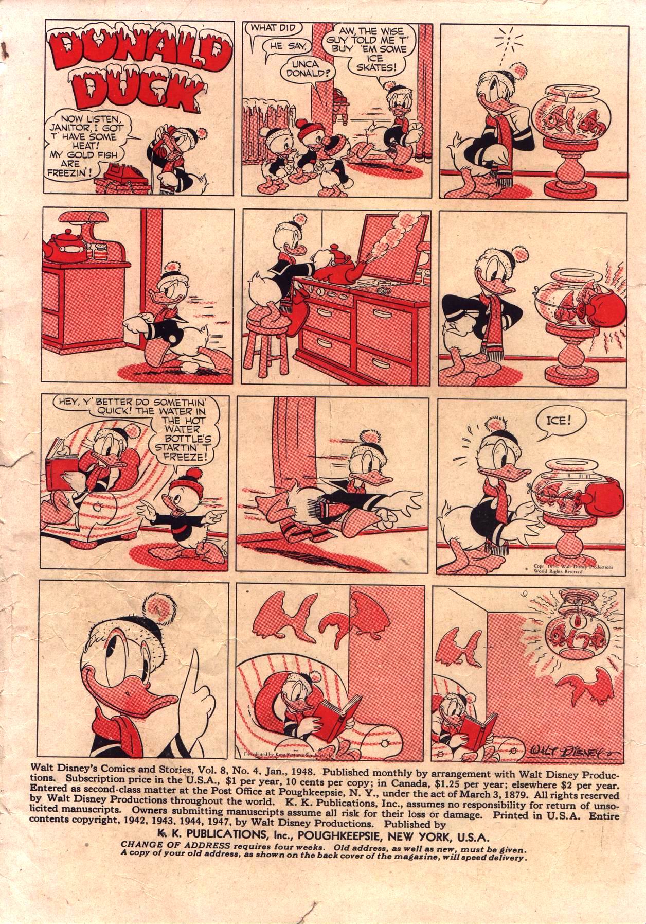 Read online Walt Disney's Comics and Stories comic -  Issue #88 - 2