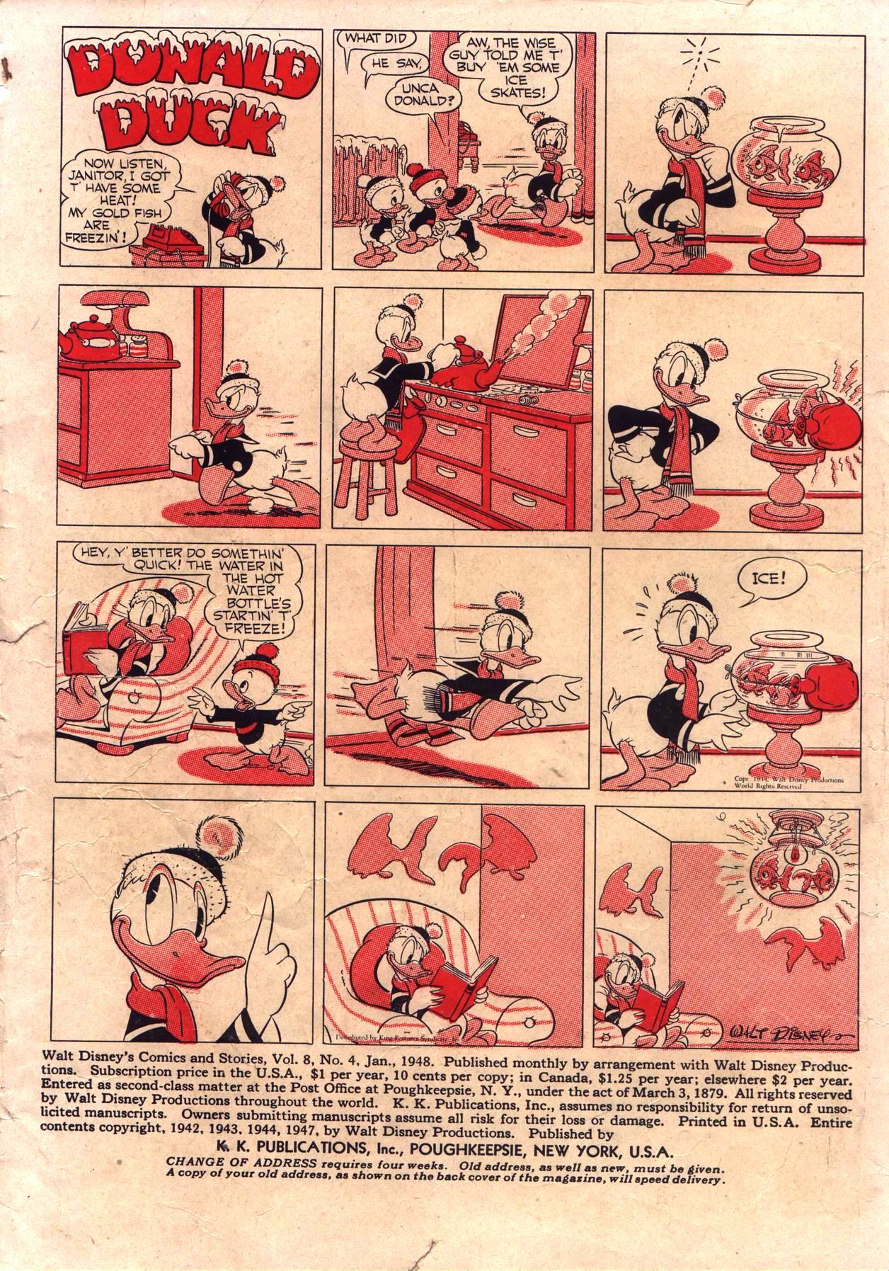 Read online Walt Disney's Comics and Stories comic -  Issue #88 - 2