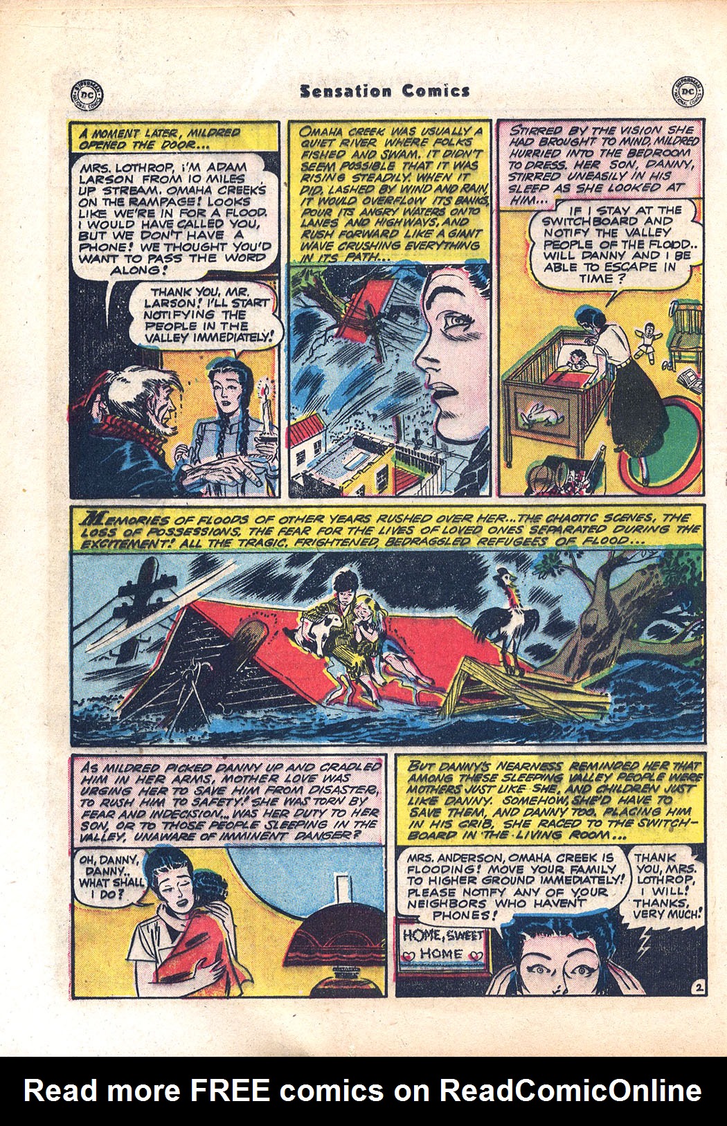 Read online Sensation (Mystery) Comics comic -  Issue #94 - 18