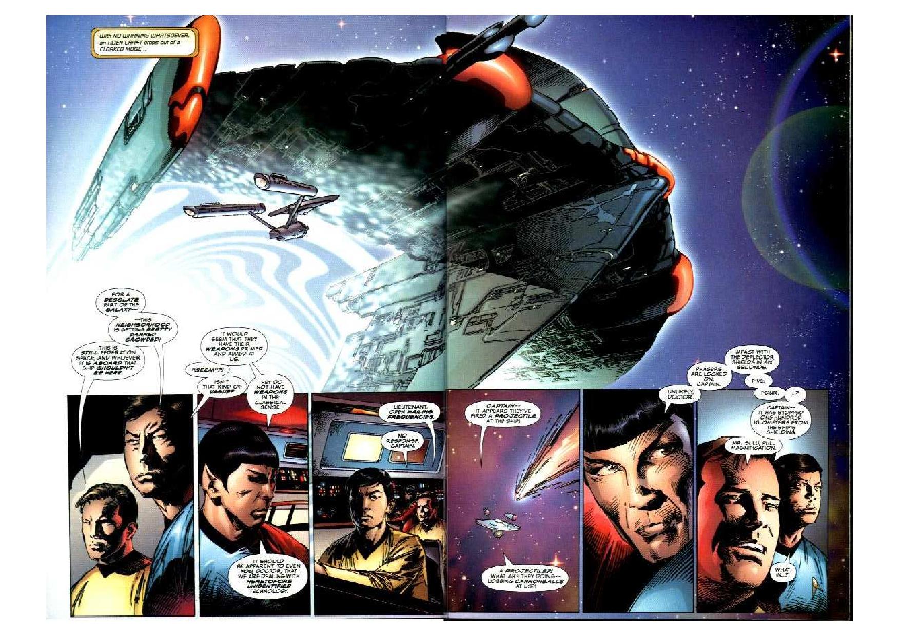 Read online Star Trek/X-Men comic -  Issue # Full - 7