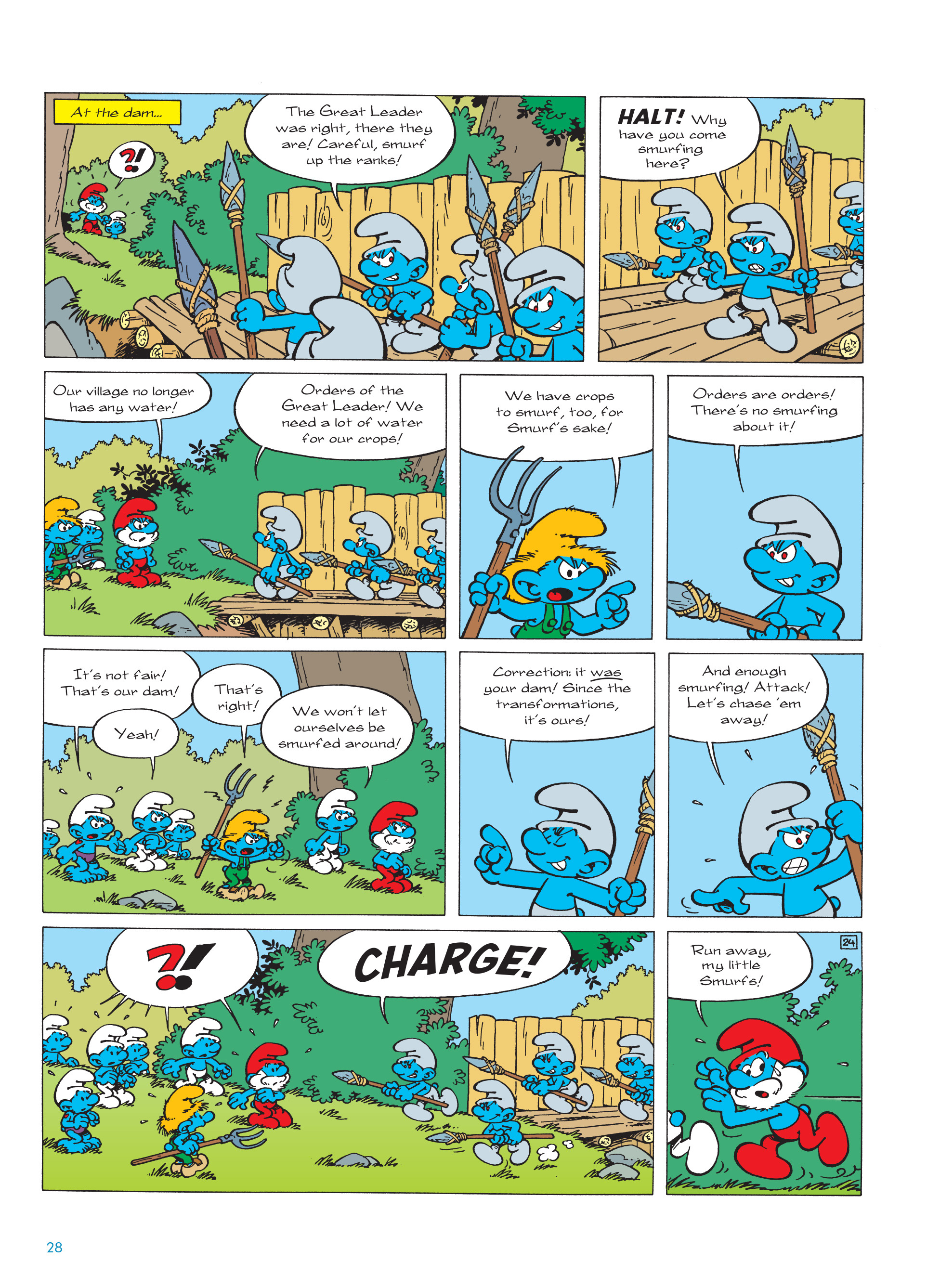 Read online The Smurfs comic -  Issue #22 - 29