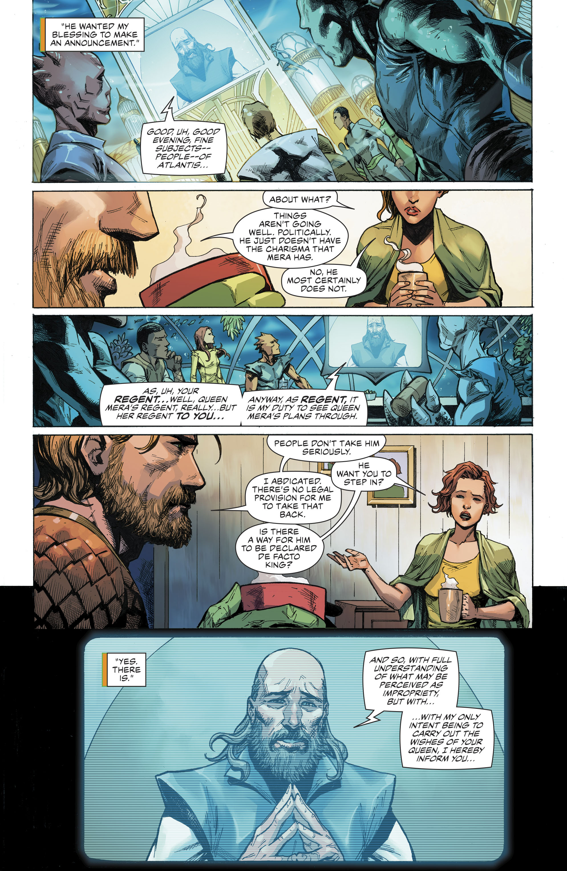 Read online Aquaman (2016) comic -  Issue #58 - 21