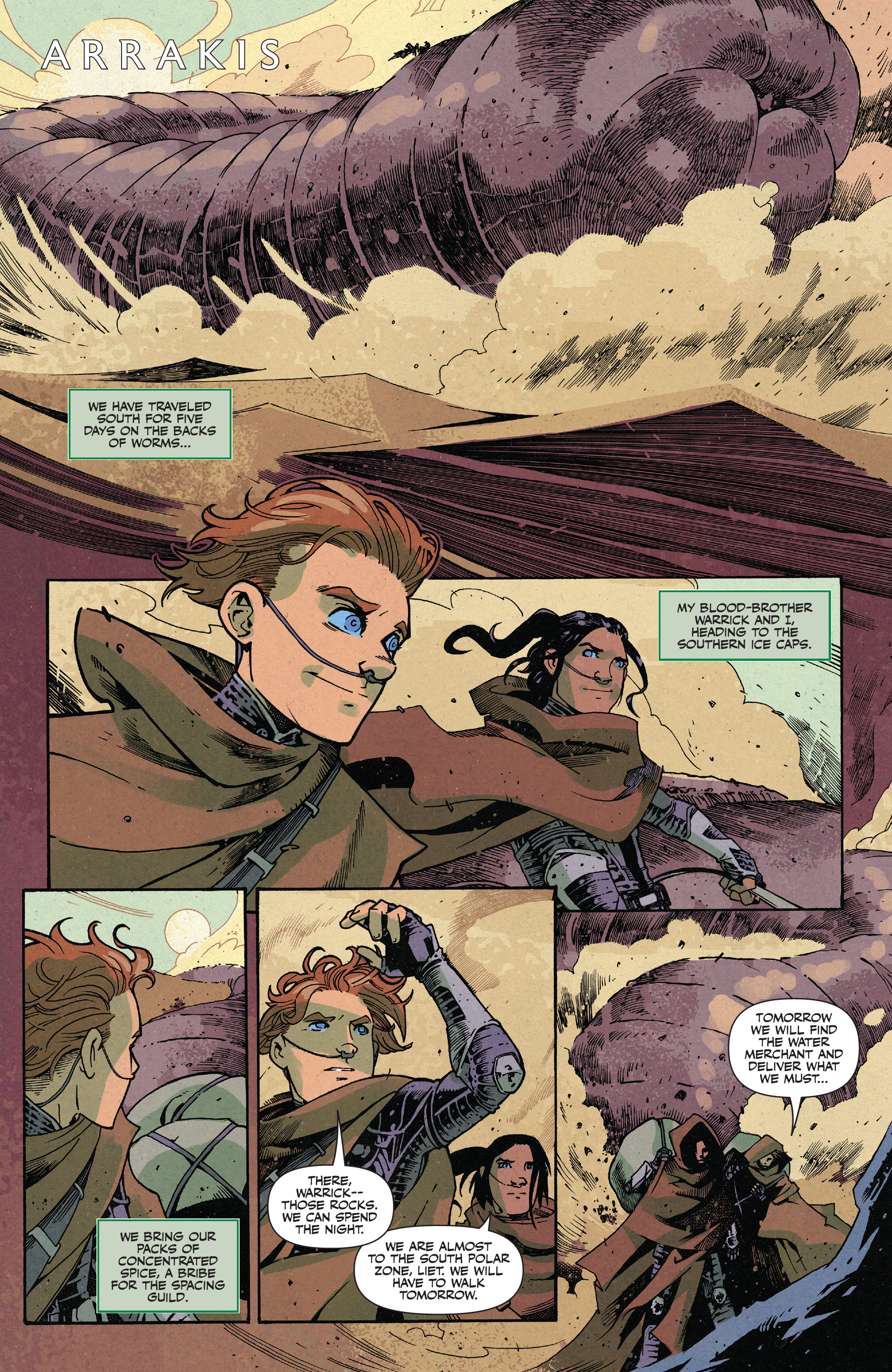 Read online Dune: House Harkonnen comic -  Issue #4 - 15