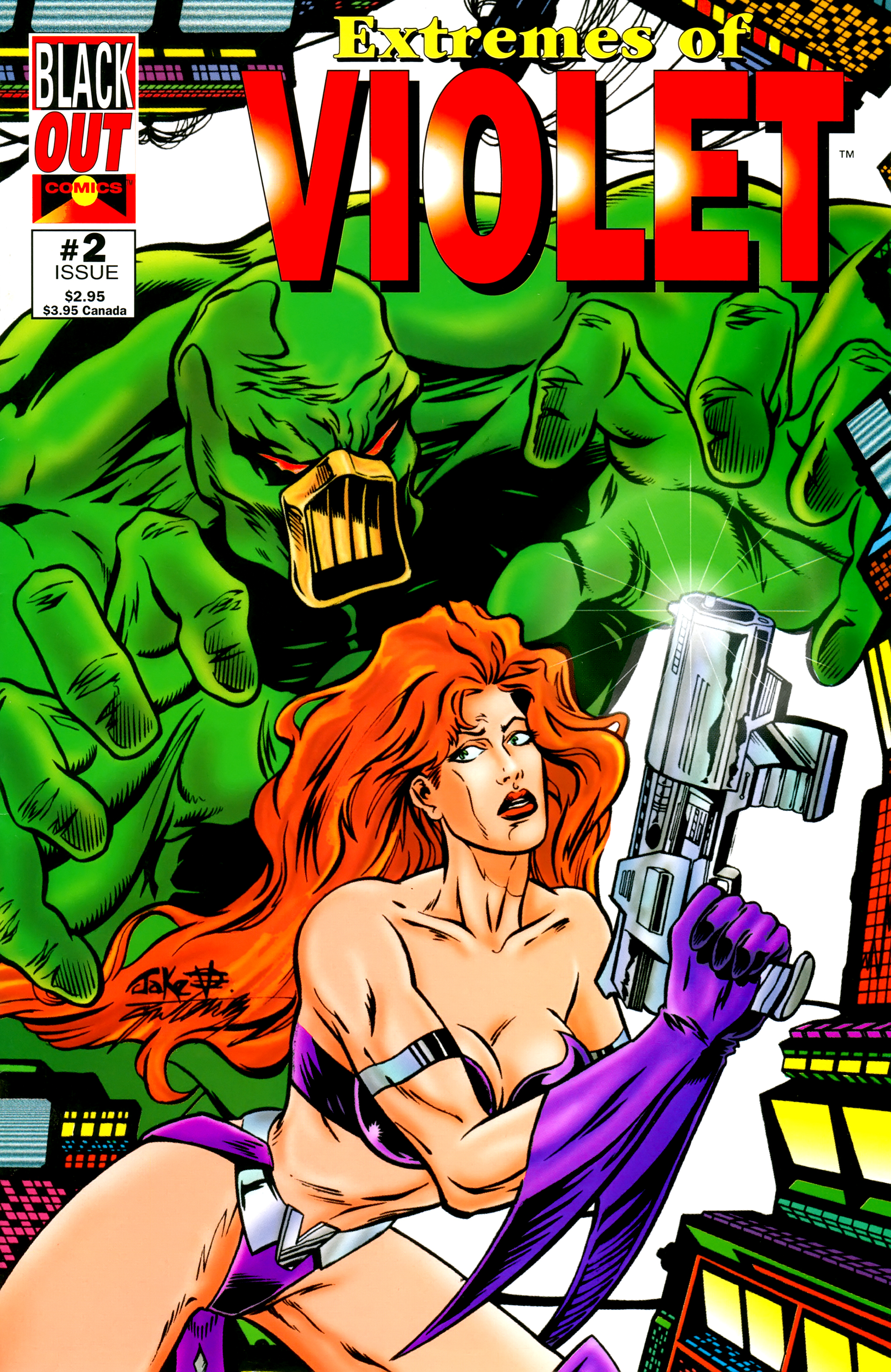 Read online Extremes Of Violet comic -  Issue #2 - 1