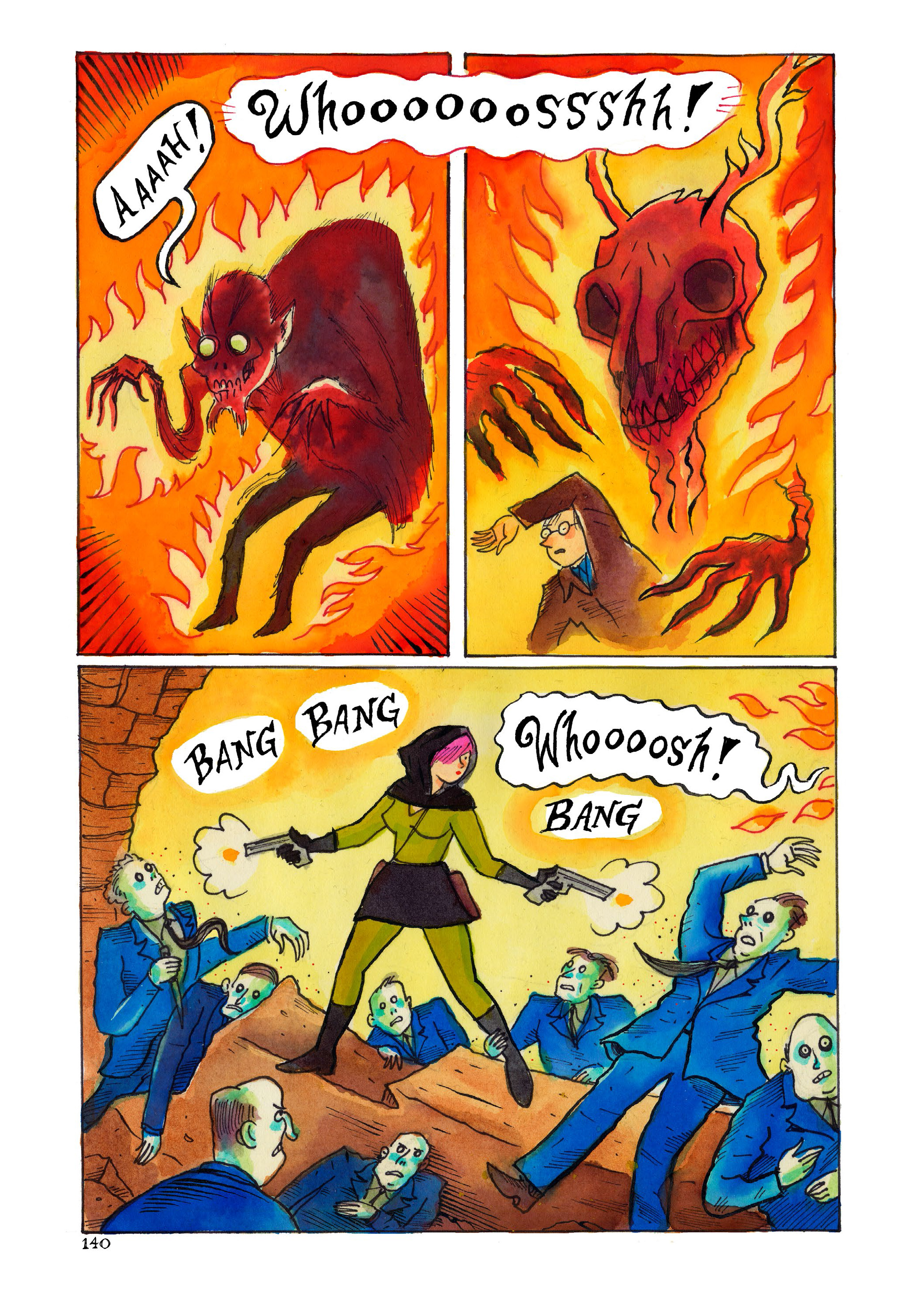 Read online Violenzia and Other Deadly Amusements comic -  Issue # TPB - 141