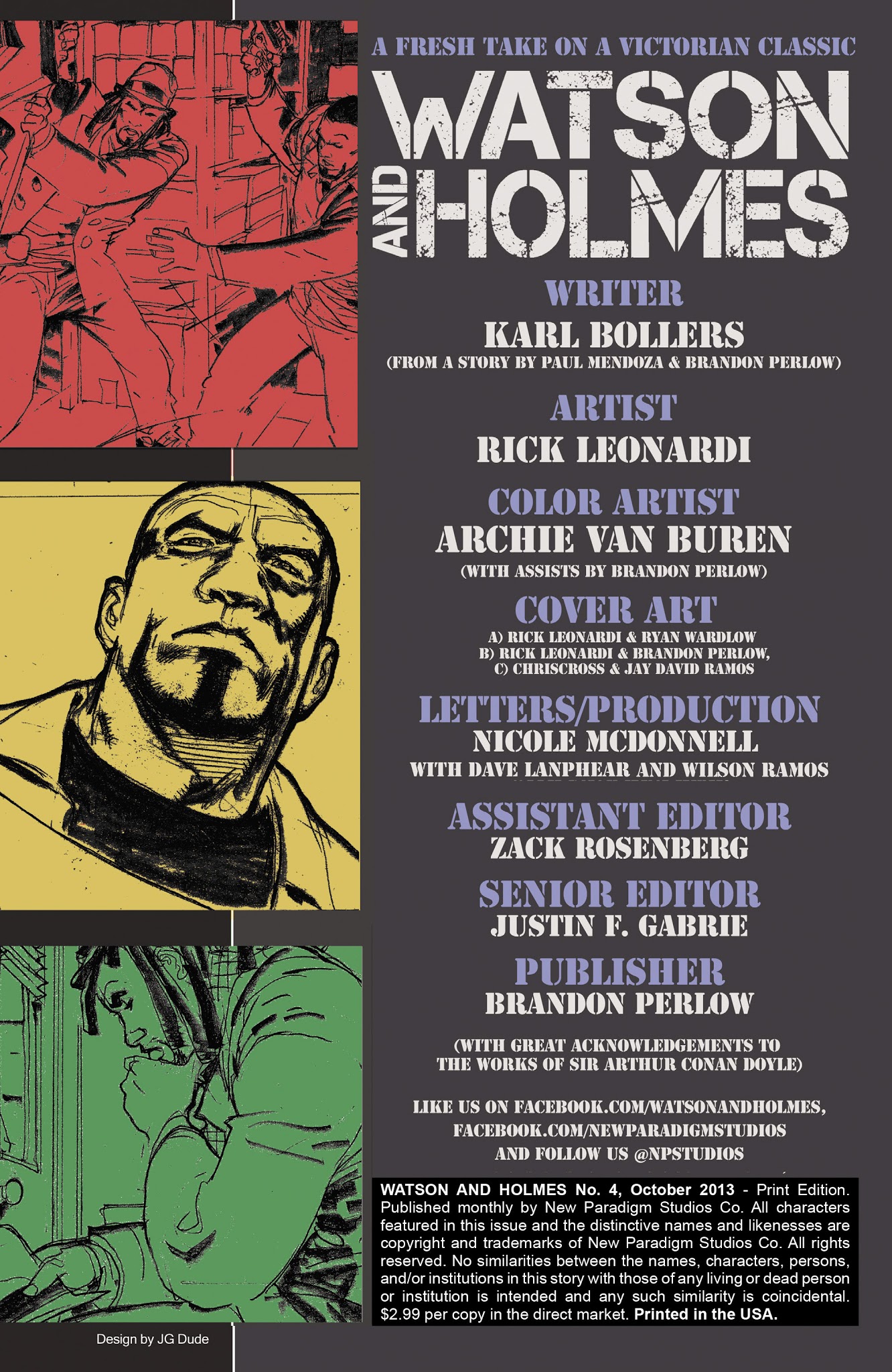 Read online Watson And Holmes comic -  Issue #4 - 2