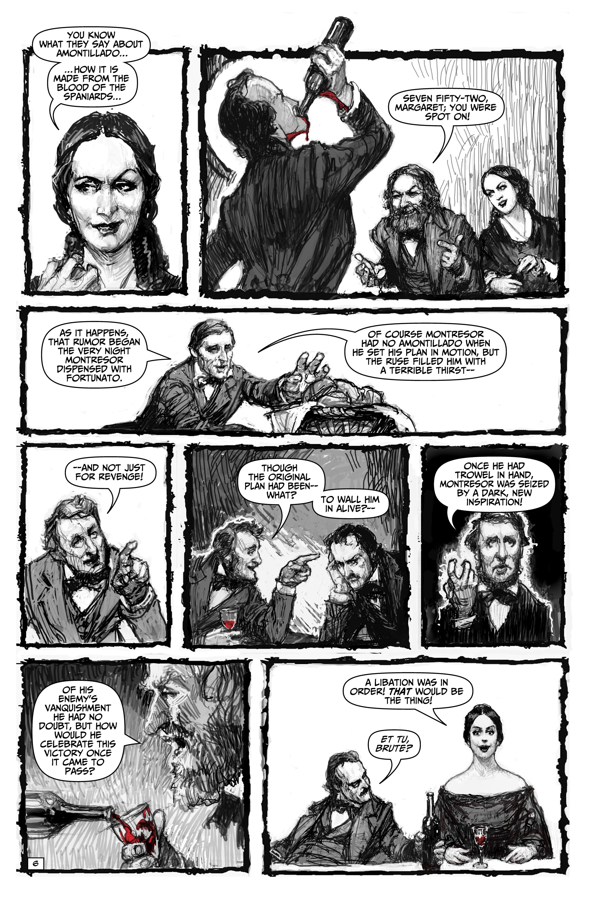 Read online Edgar Allan Poe's Snifter of Blood comic -  Issue #2 - 24