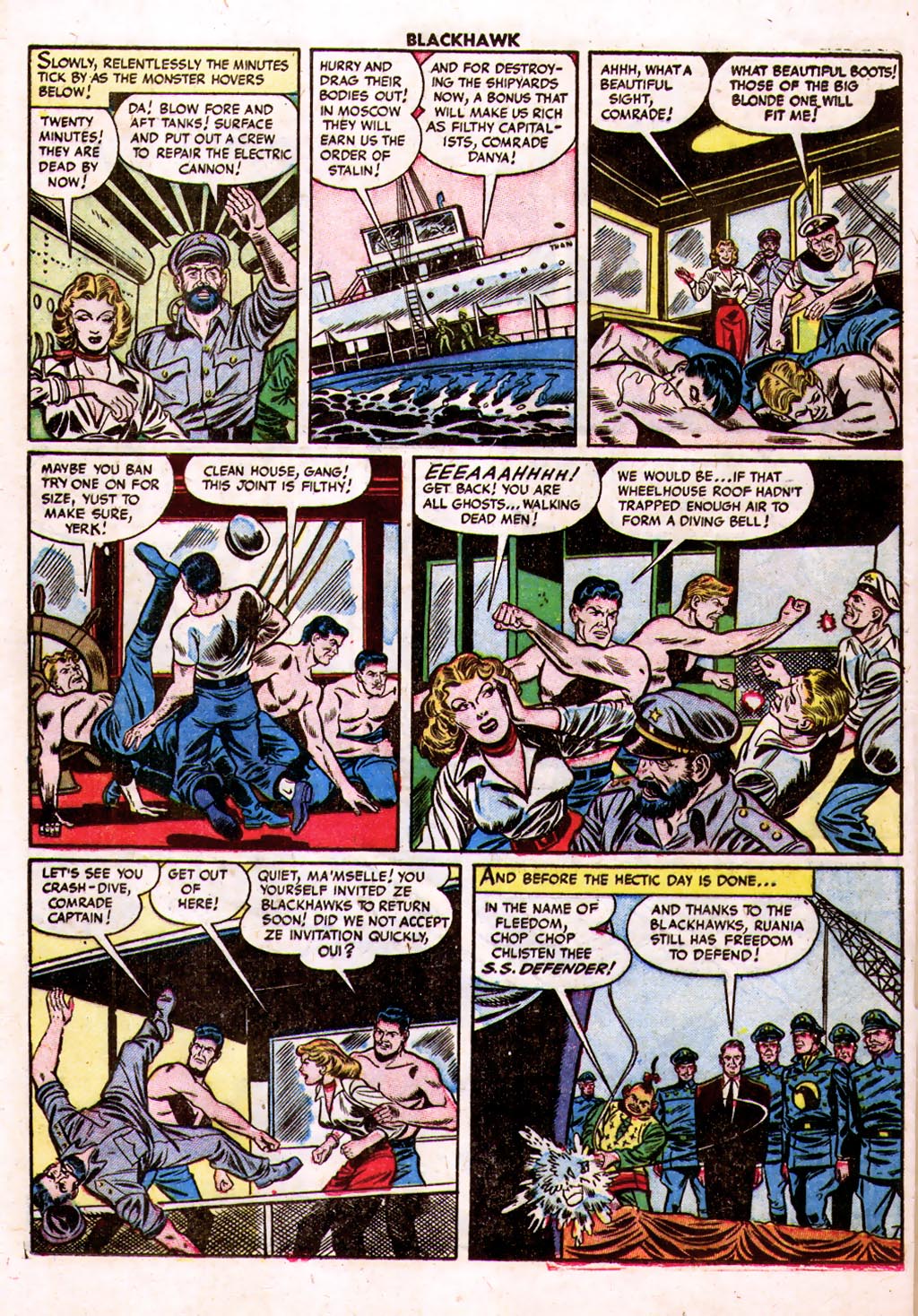 Read online Blackhawk (1957) comic -  Issue #68 - 24
