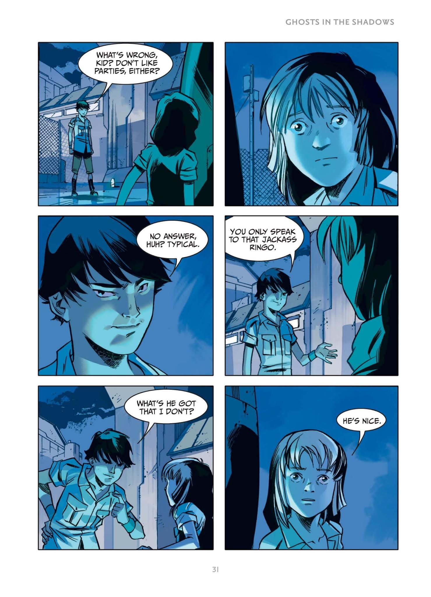 Read online Orphans comic -  Issue # TPB 2 (Part 1) - 32