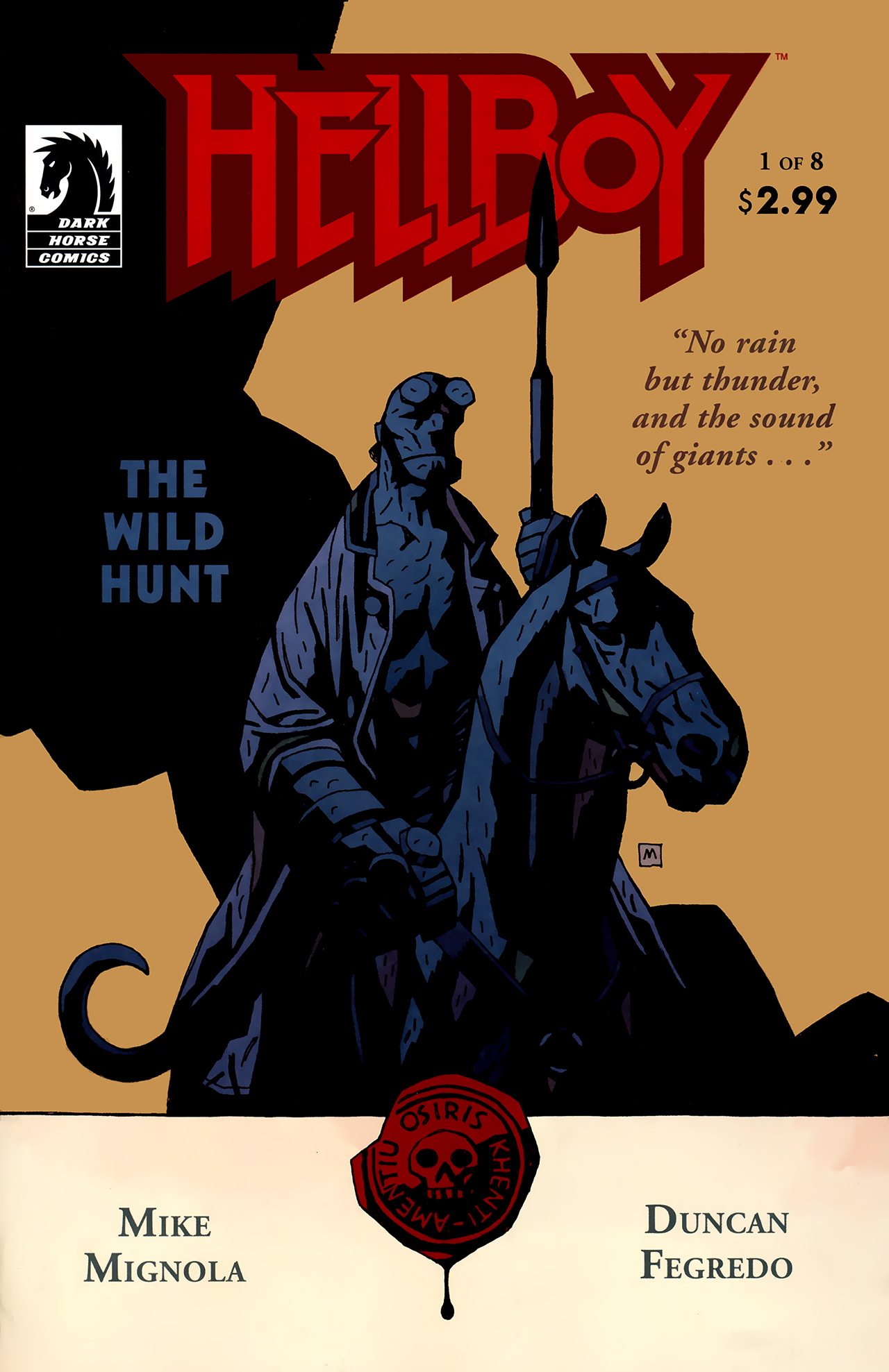 Read online Hellboy: The Wild Hunt comic -  Issue #1 - 1