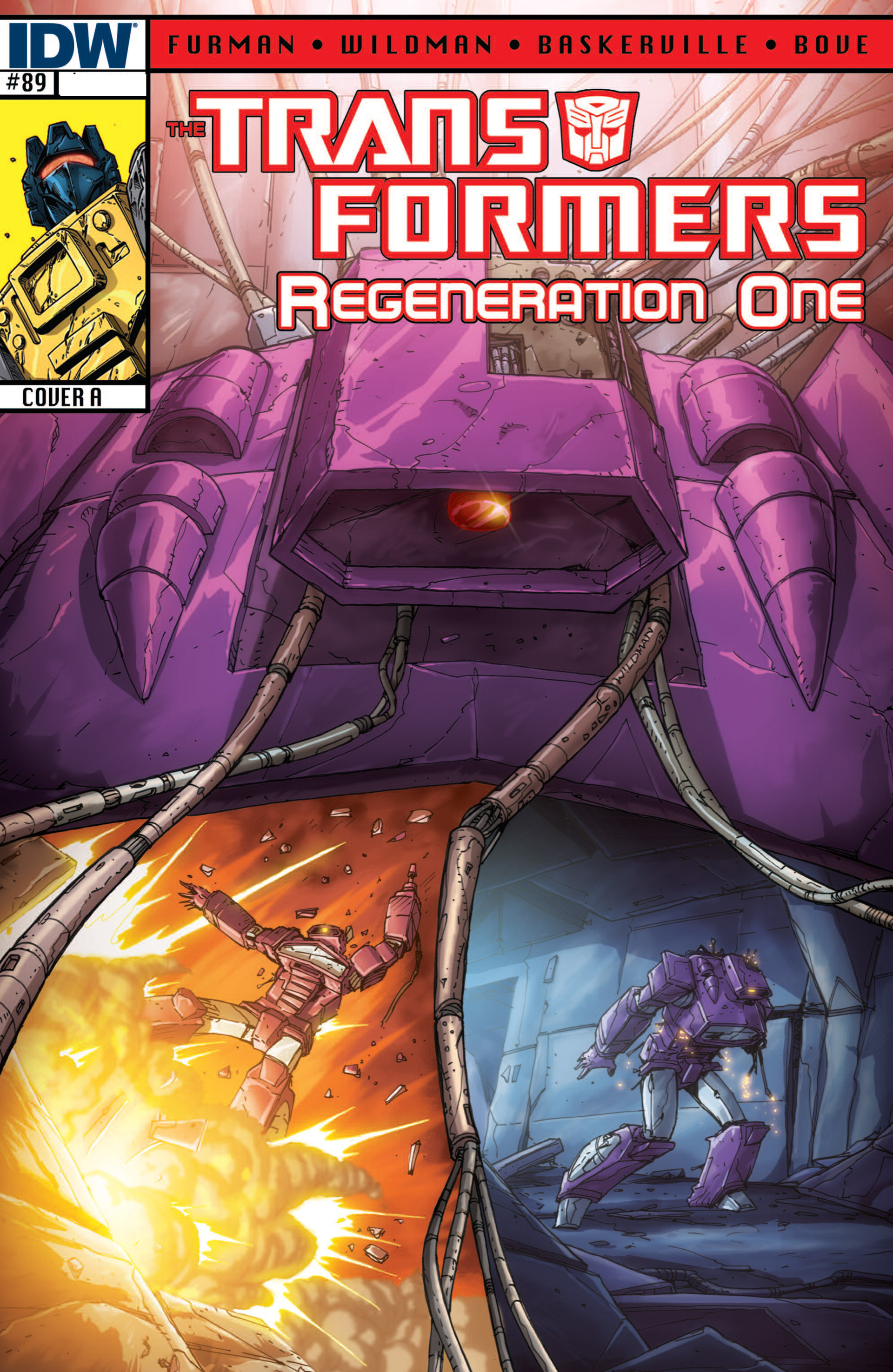 Read online The Transformers: Regeneration One comic -  Issue #89 - 1