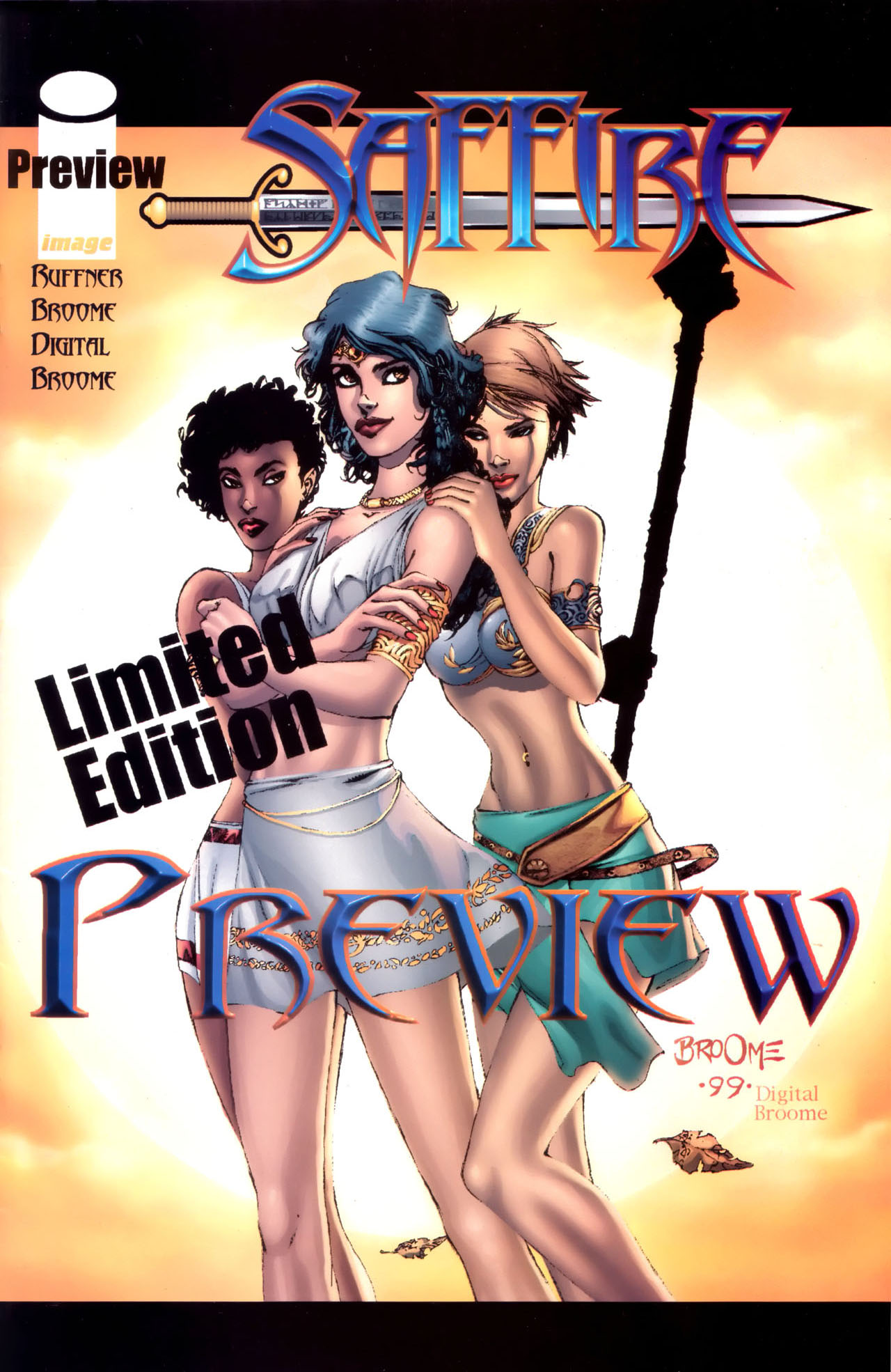 Read online Saffire comic -  Issue # _Preview - 1