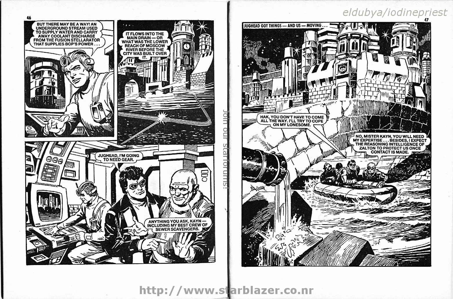 Read online Starblazer comic -  Issue #203 - 25