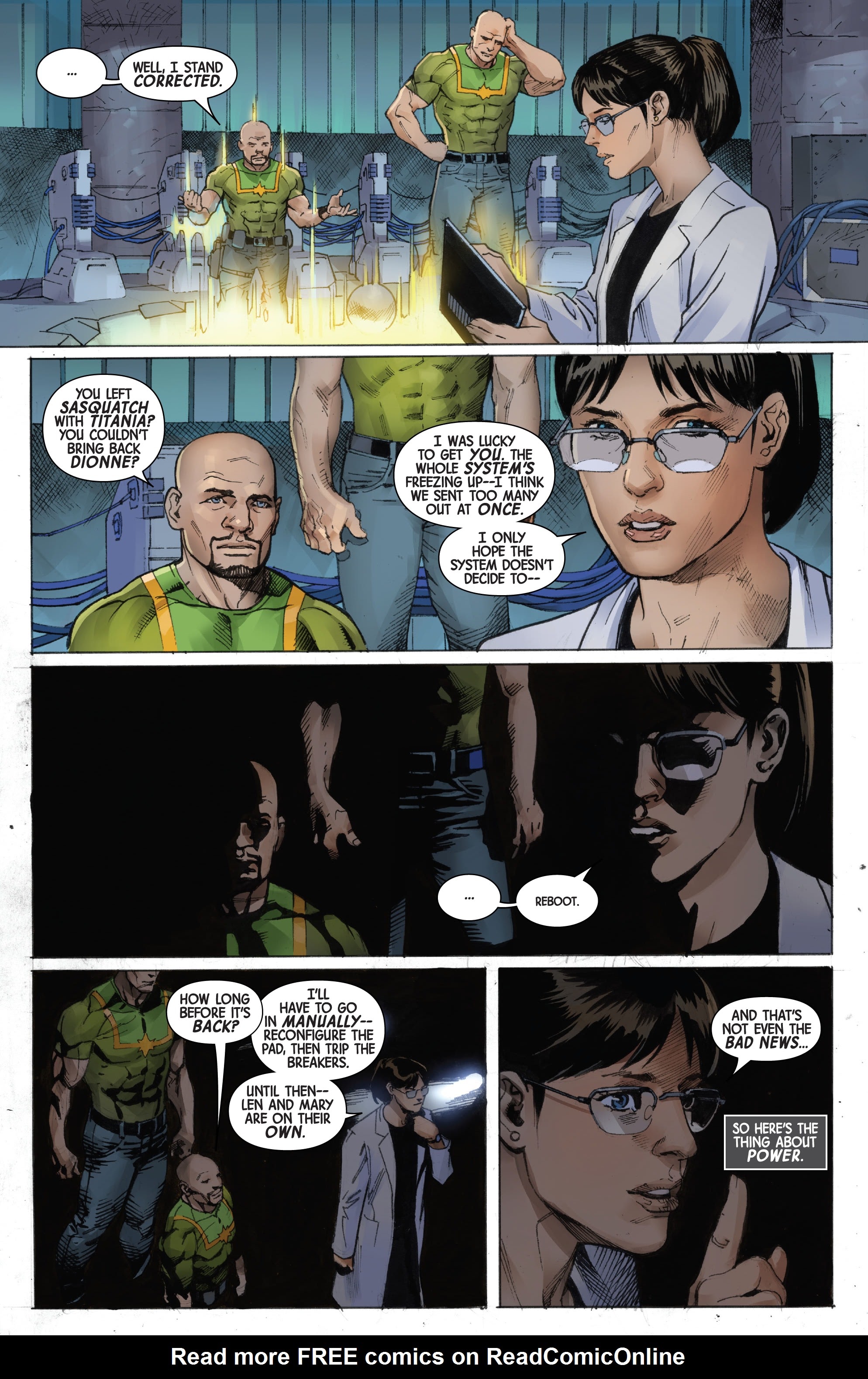 Read online Gamma Flight comic -  Issue #1 - 22
