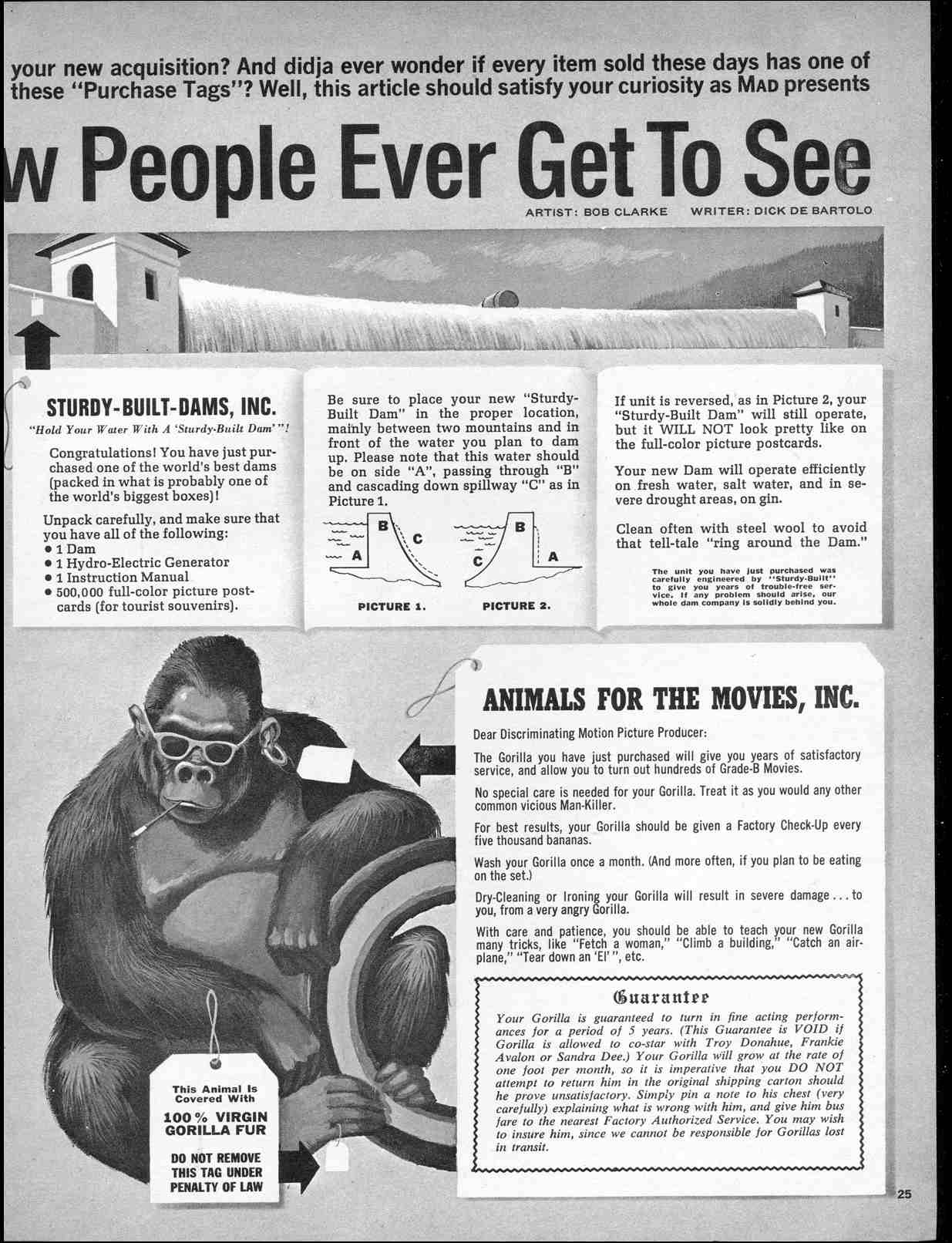 Read online MAD comic -  Issue #103 - 27