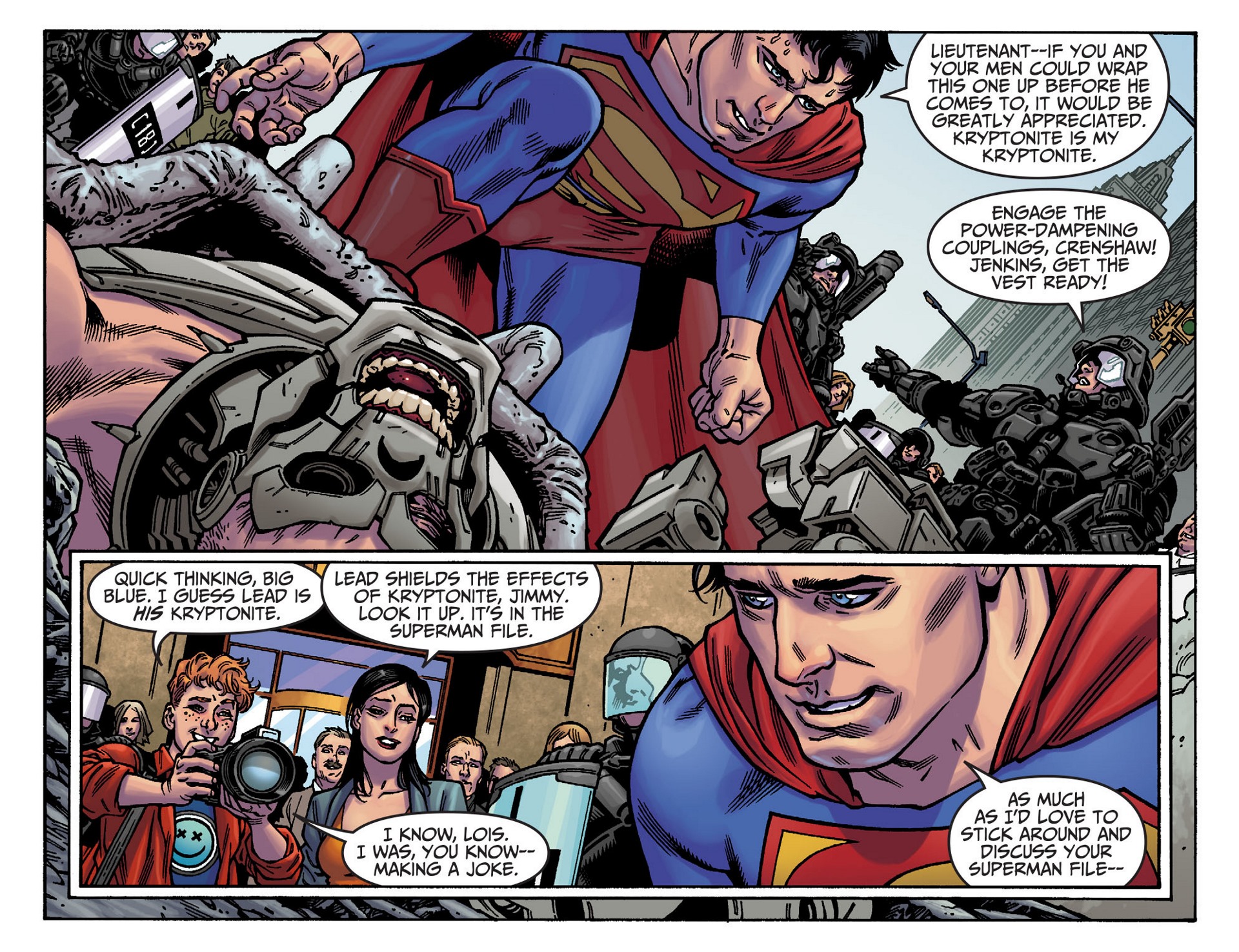 Read online Adventures of Superman [I] comic -  Issue #37 - 5