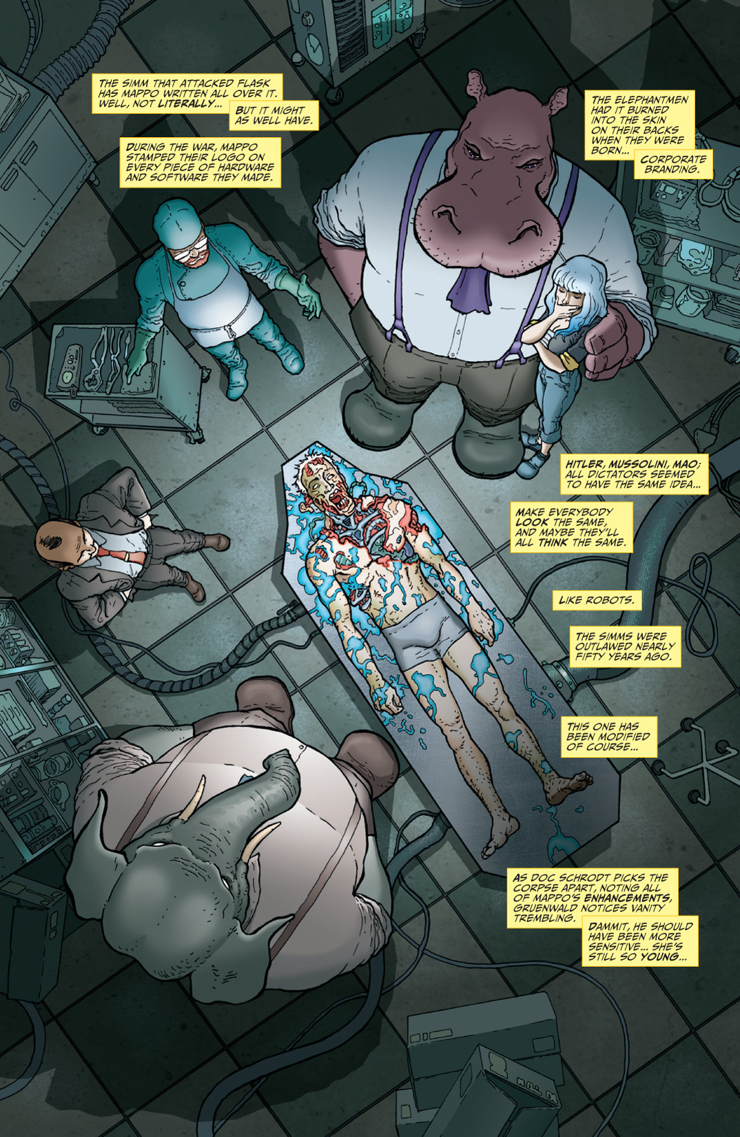 Read online Elephantmen comic -  Issue #25 - 22