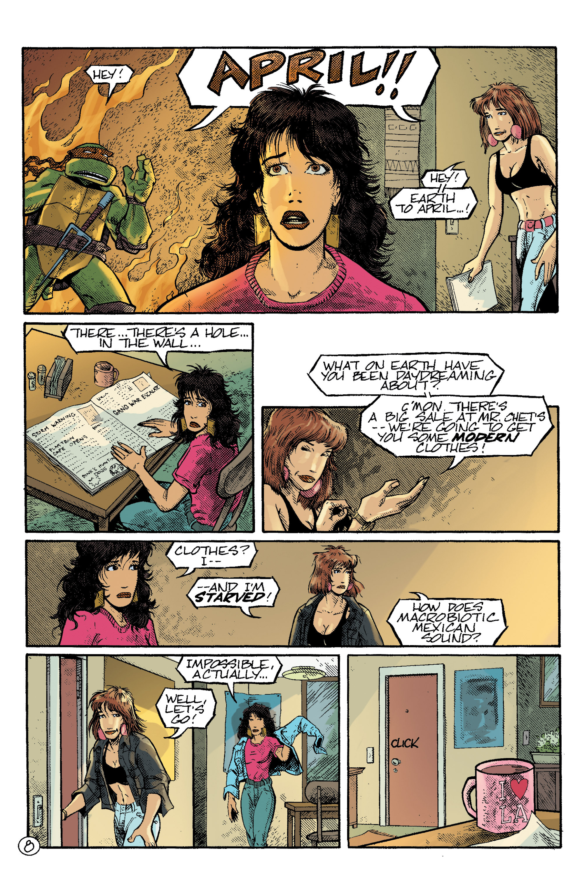 Read online Teenage Mutant Ninja Turtles Color Classics (2015) comic -  Issue #5 - 10