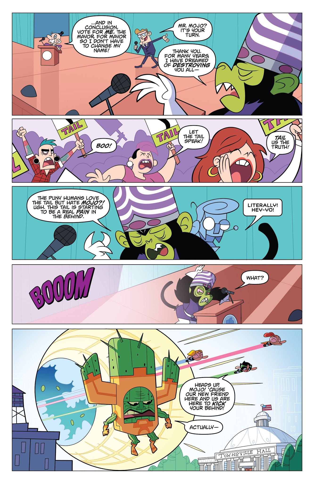 Read online The Powerpuff Girls: Bureau of Bad comic -  Issue #3 - 17